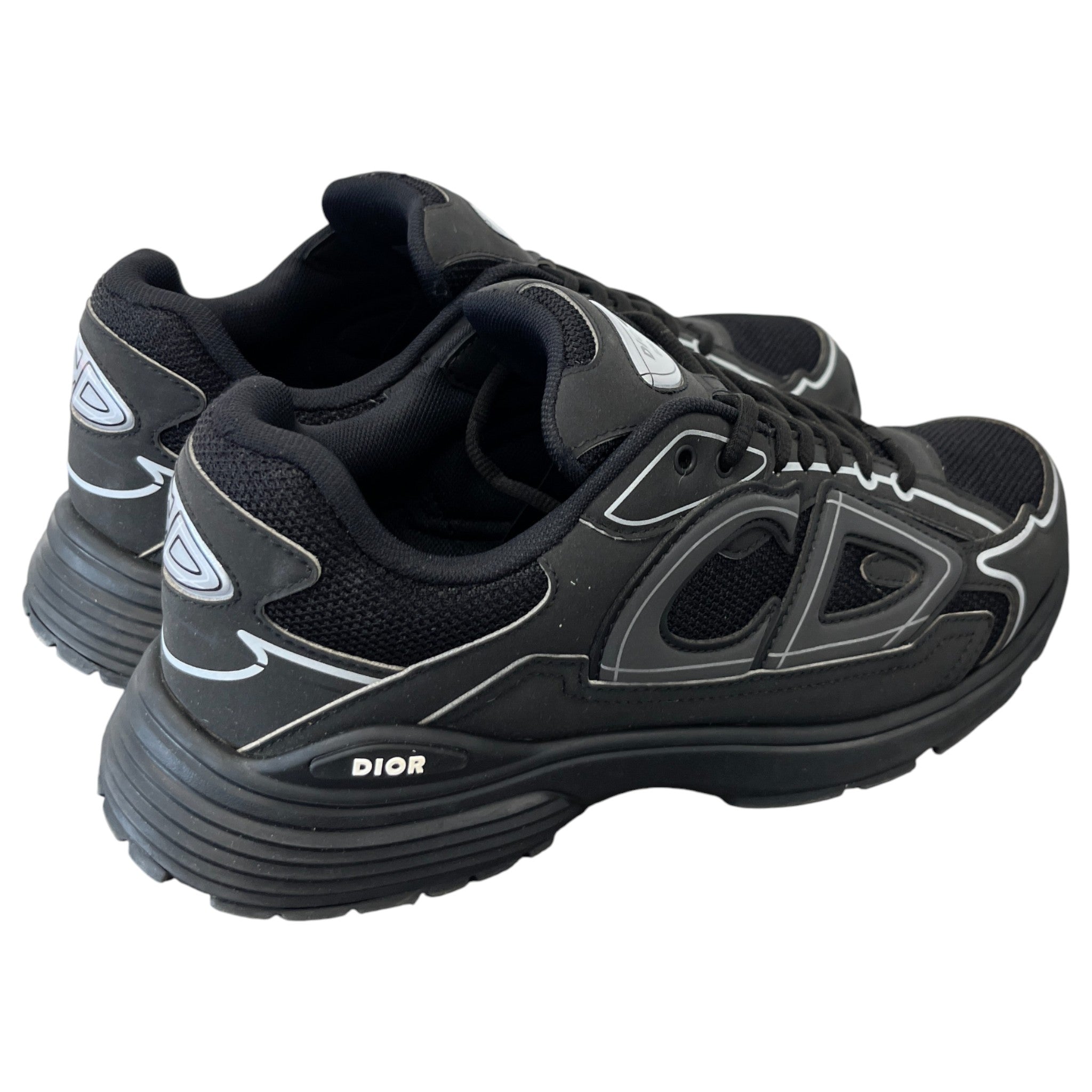 Men's B30 Low Trainers Black Size EU 42.5 / UK 8.5