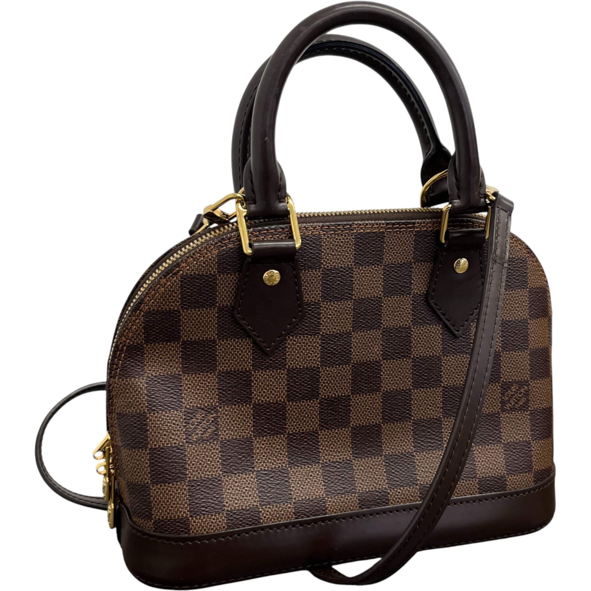 Women's Damier Ebene Alma Bb Bag Brown