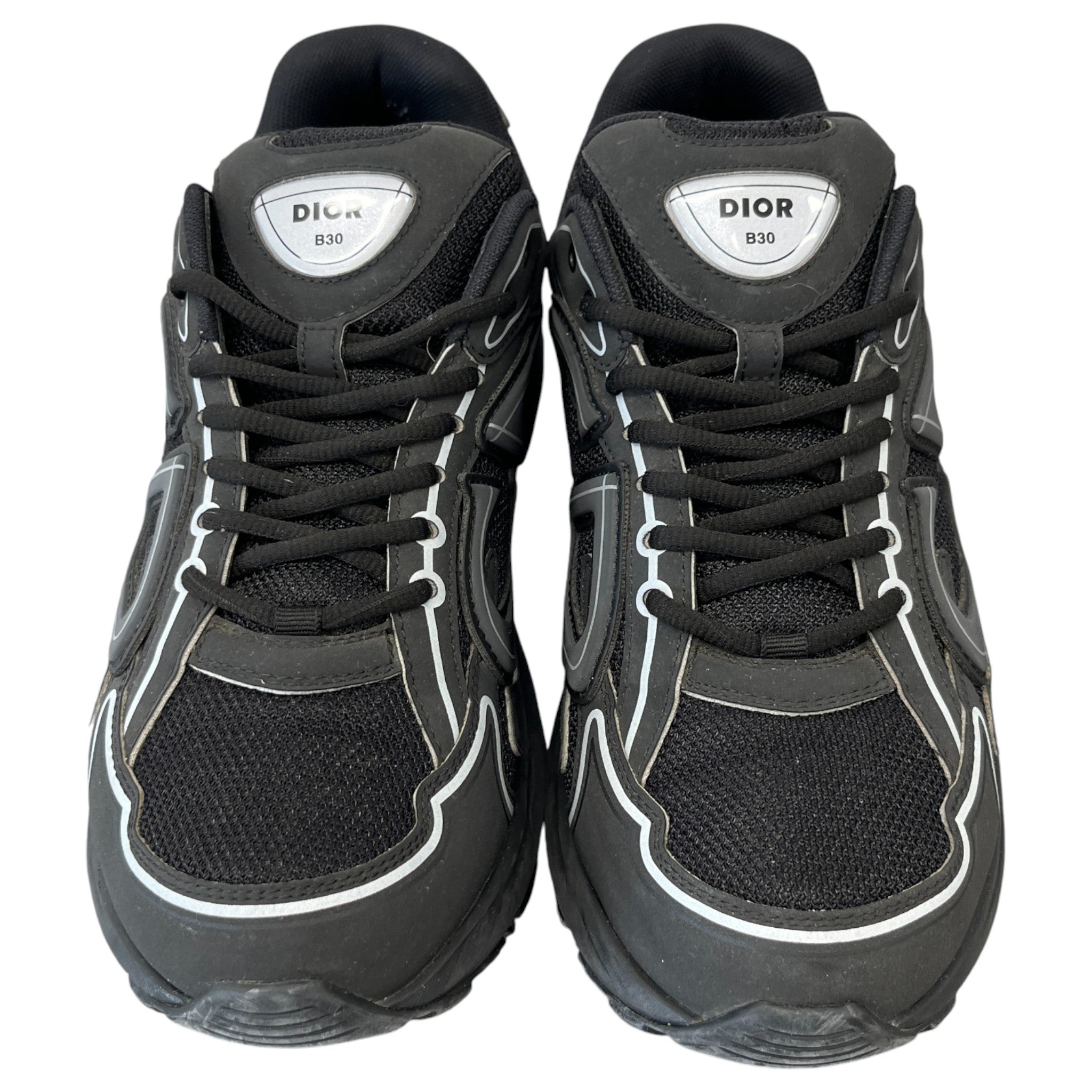 Men's B30 Low Trainers Black Size EU 42.5 / UK 8.5