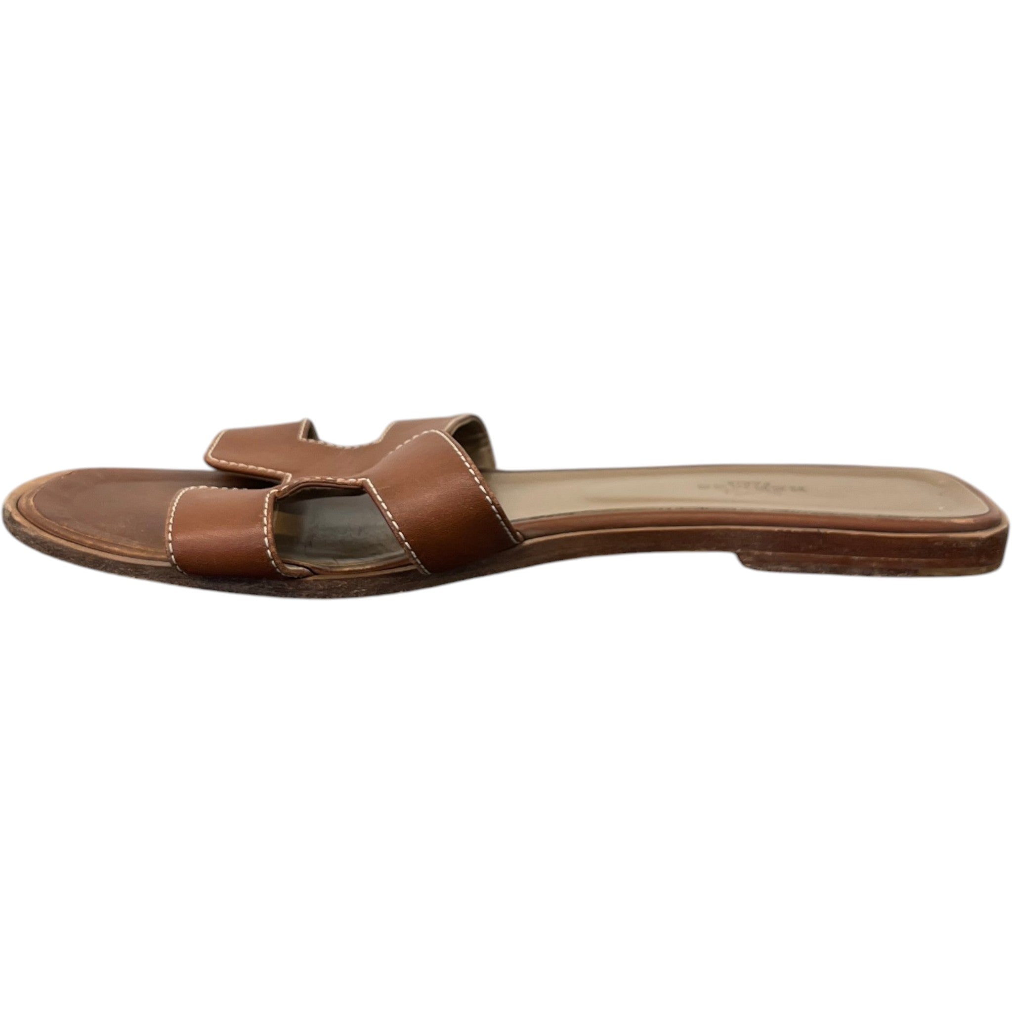 Women's Oran Slides Brown Size EU 40 / UK 7