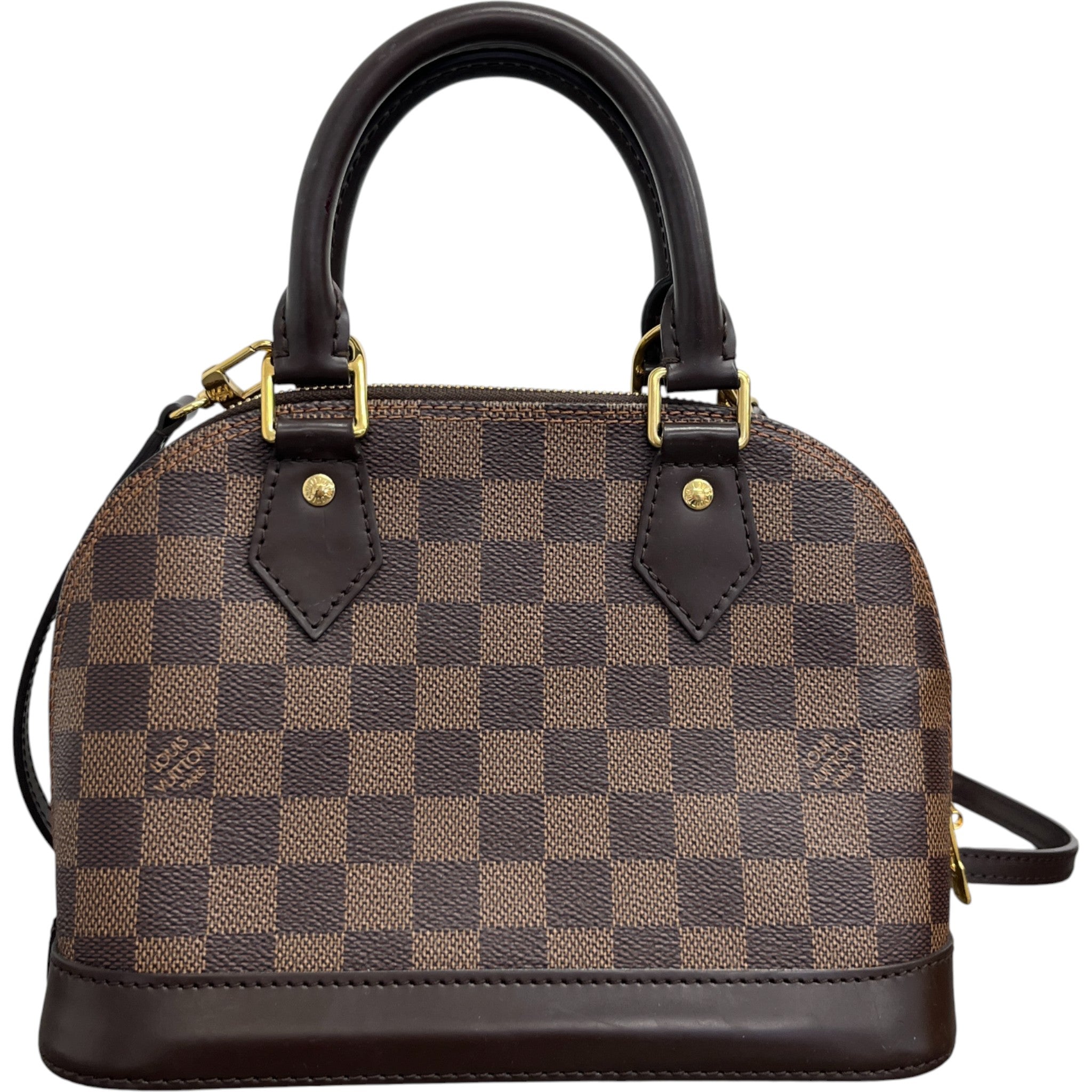Women's Damier Ebene Alma Bb Bag Brown