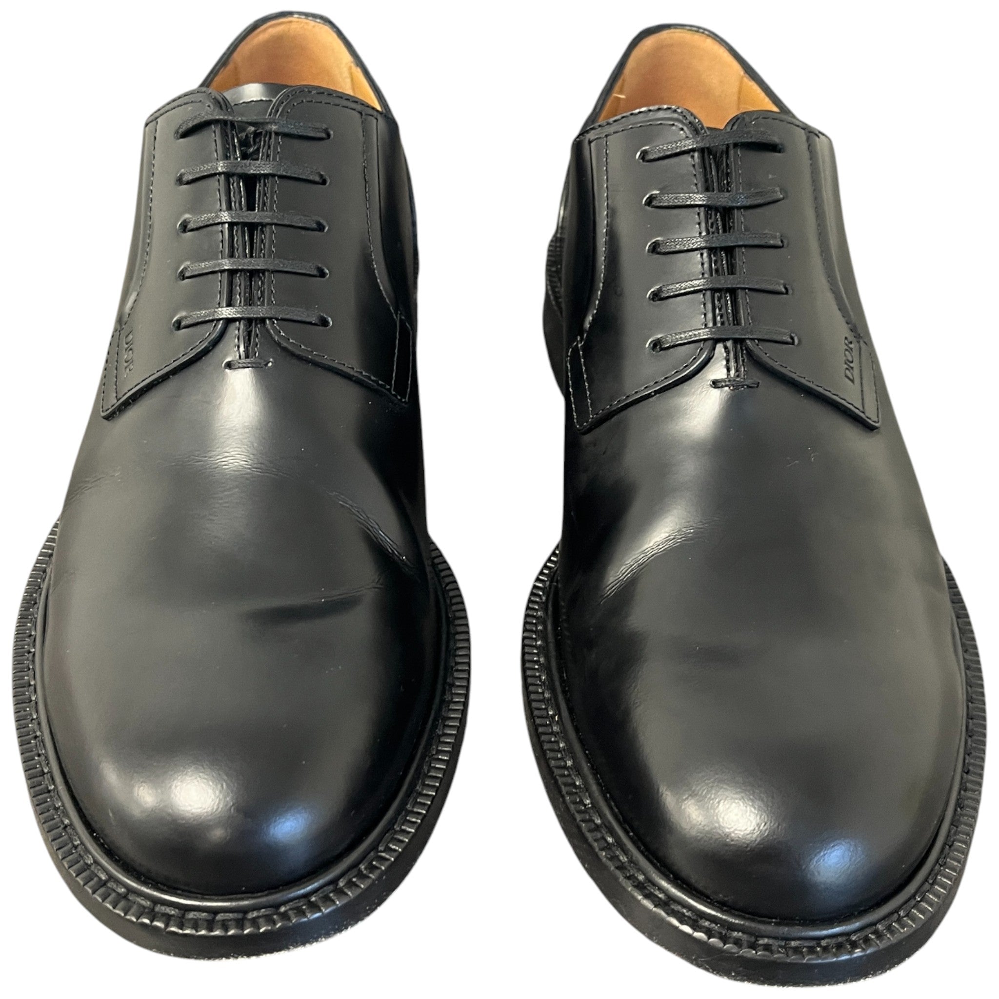 Men's Derby Loafers Black Size EU 40 / UK 6