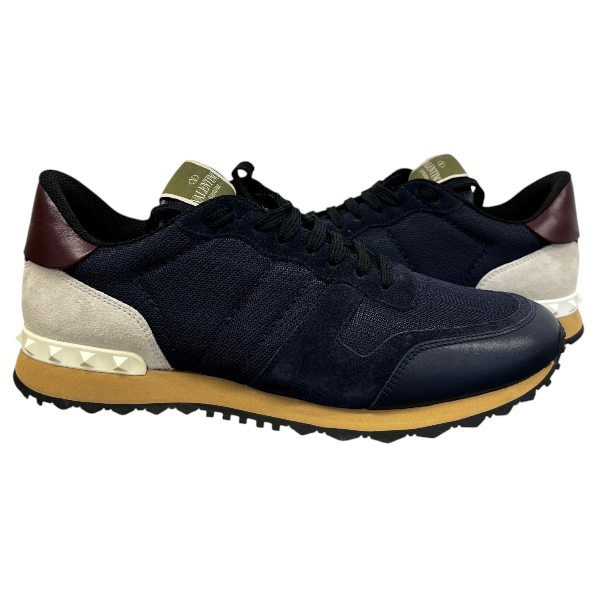Men's Rockrunner Low Trainers Navy Size EU 43 / UK 9