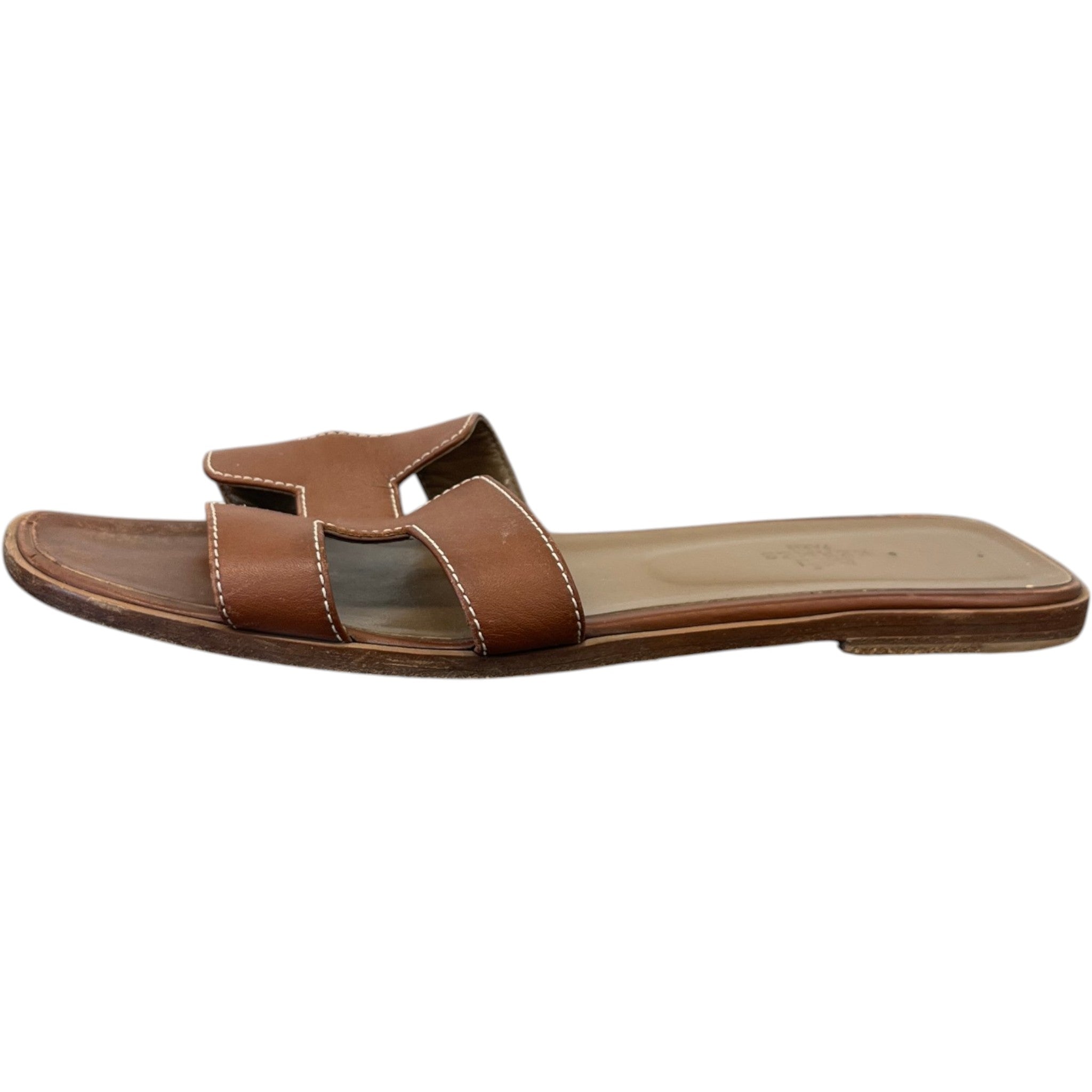 Women's Oran Slides Brown Size EU 40 / UK 7