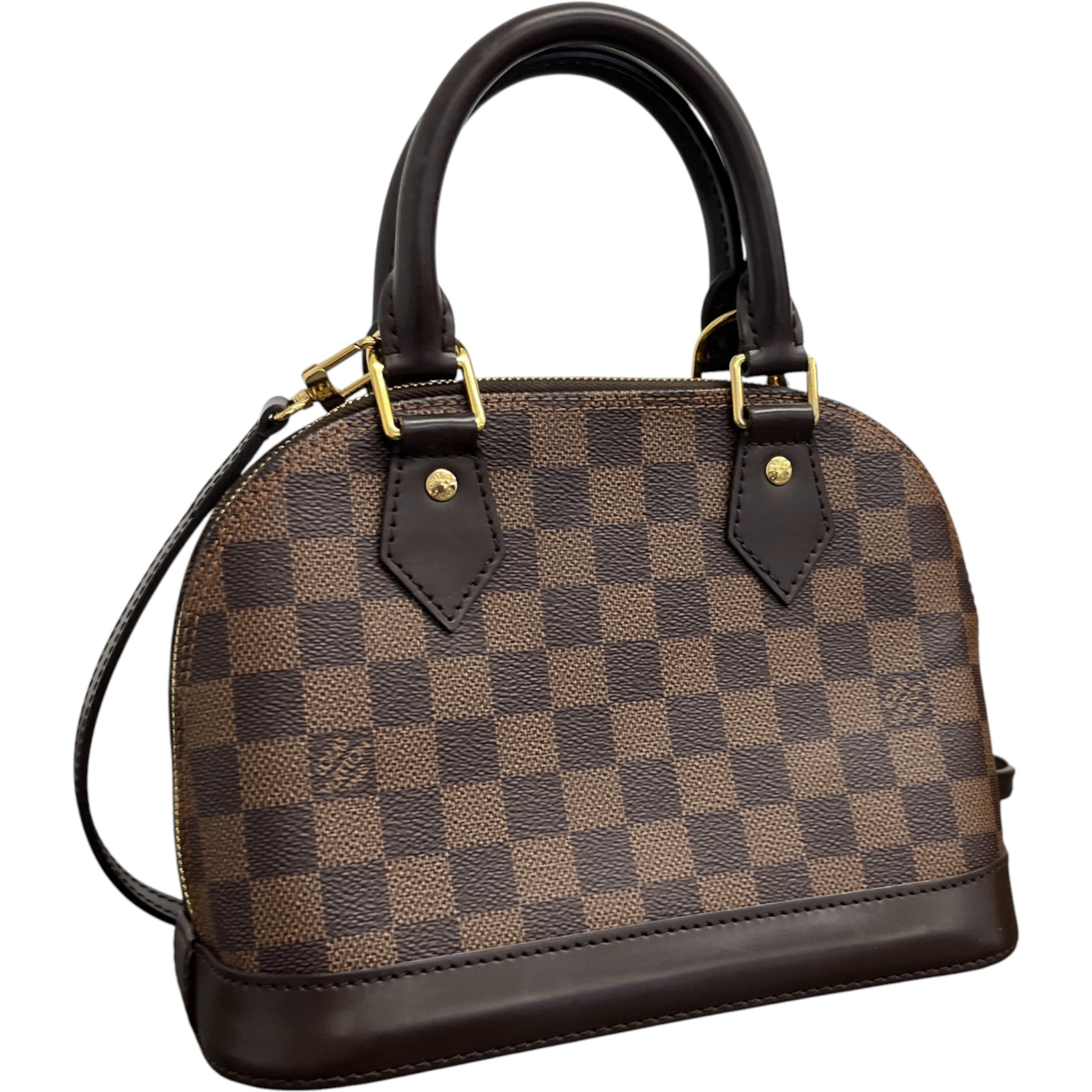 Women's Damier Ebene Alma Bb Bag Brown