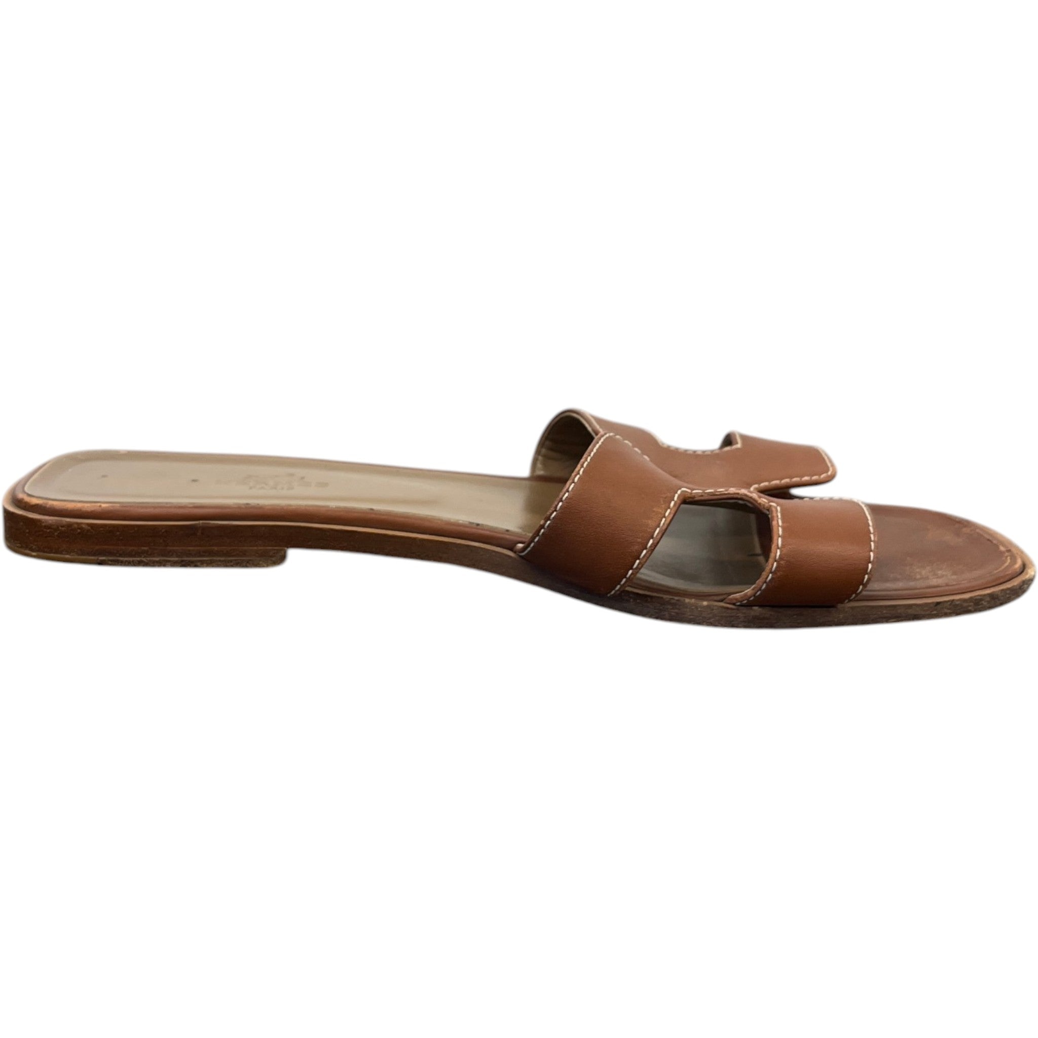 Women's Oran Slides Brown Size EU 40 / UK 7