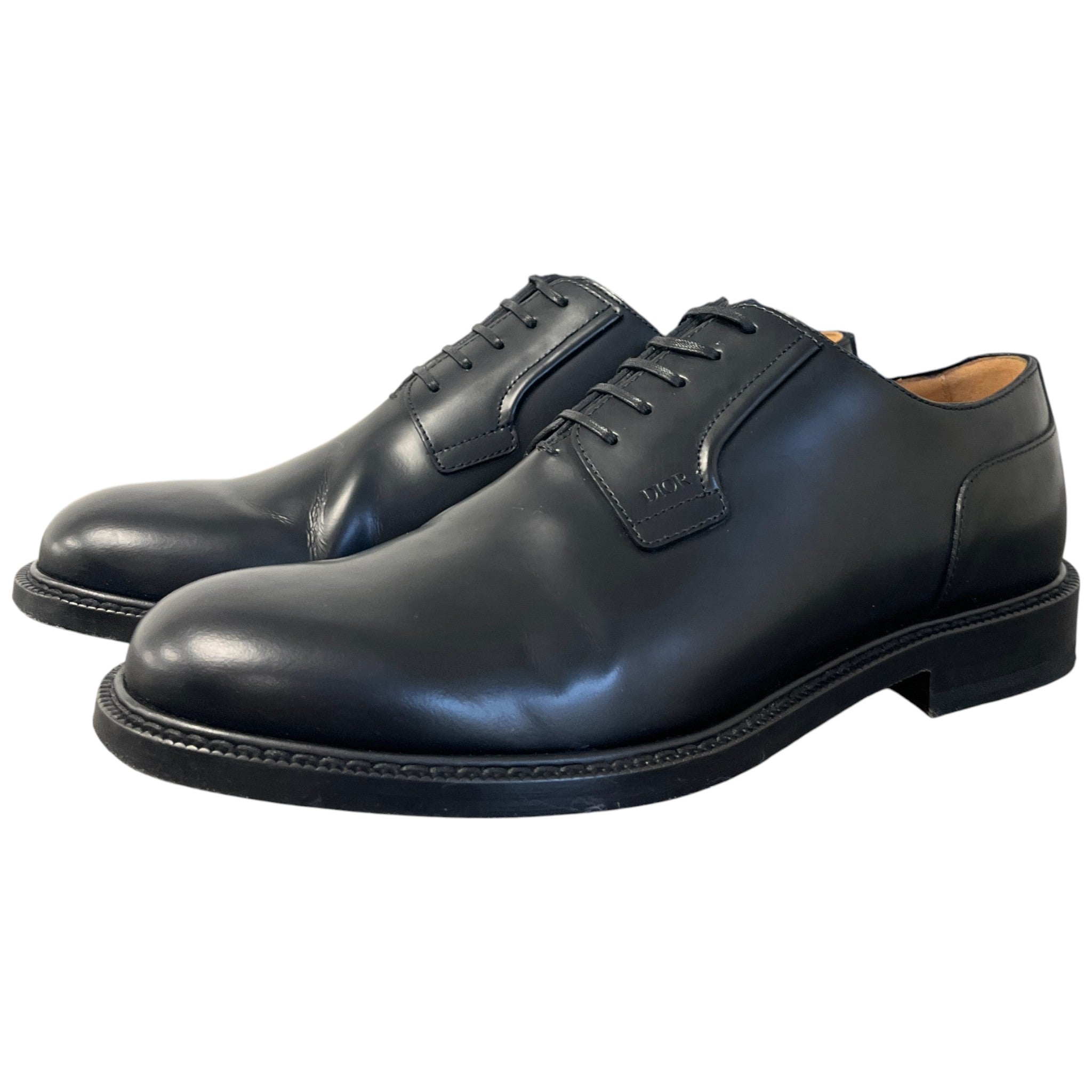 Men's Derby Loafers Black Size EU 40 / UK 6