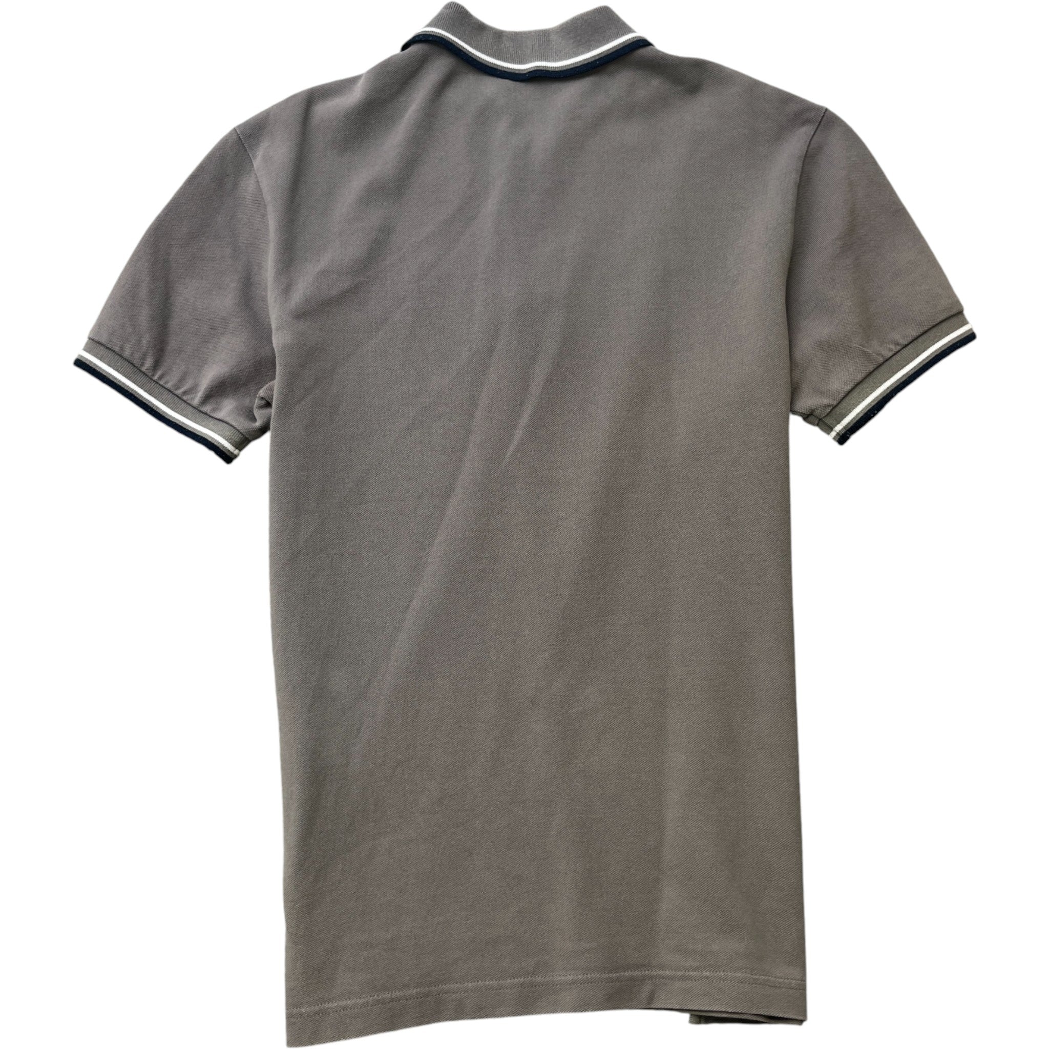 Men's Tab Logo Polo Shirt Grey Size S