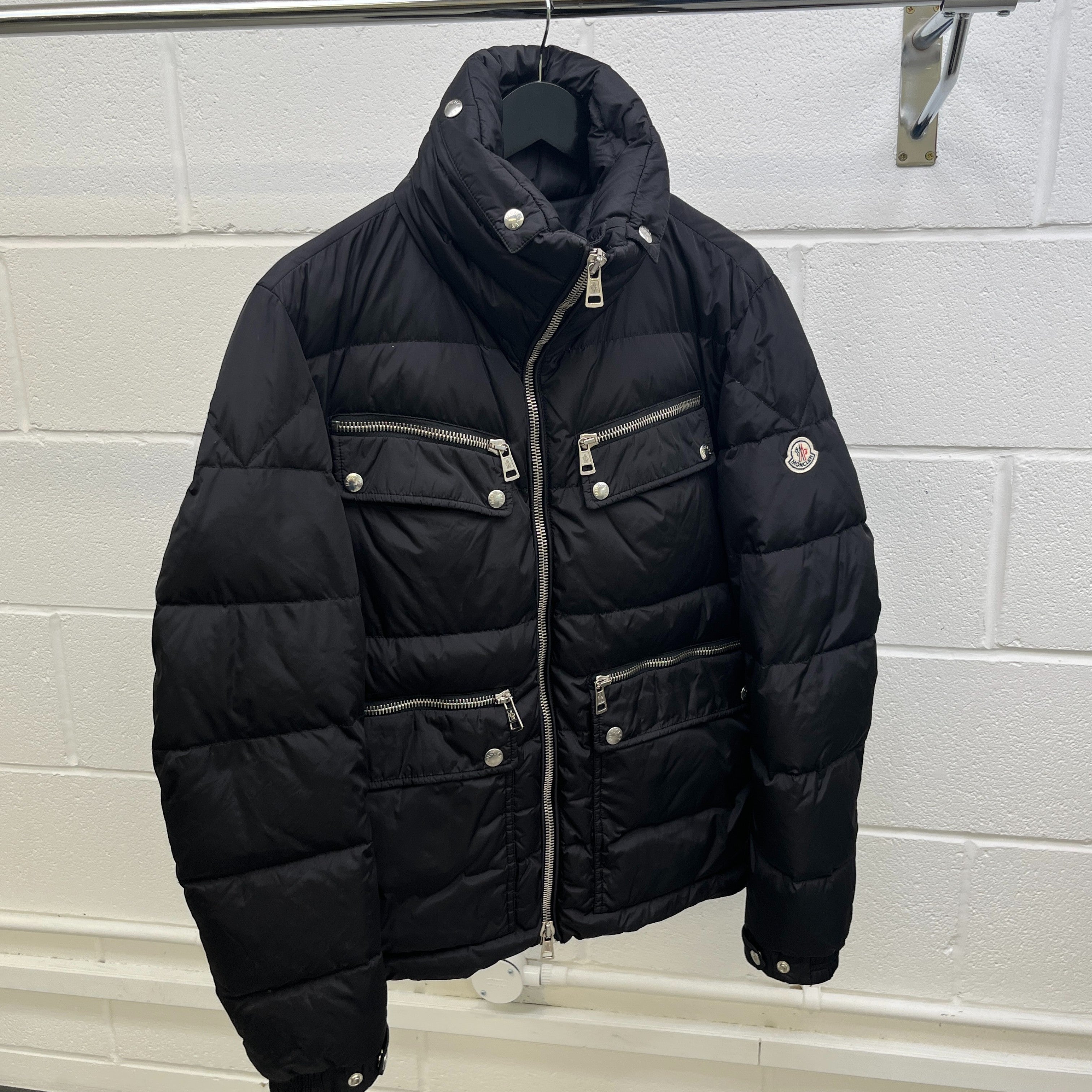 Men's Pierce Down Jacket Black Size 4 / XL