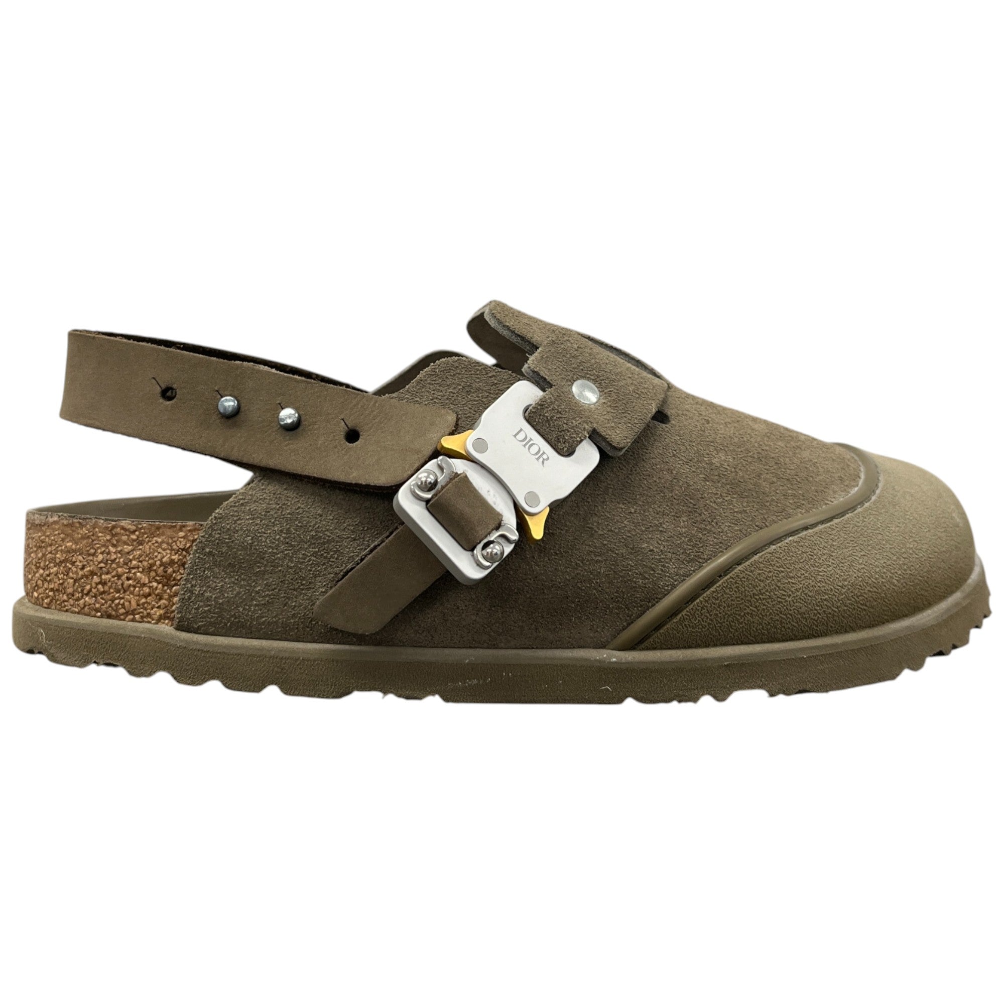 Women's X Birkenstock Tokio Mules Khaki Size EU 36 / UK 3
