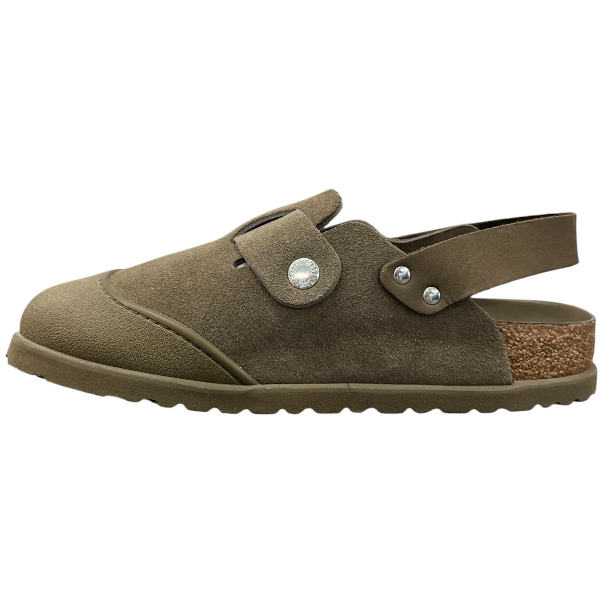 Women's X Birkenstock Tokio Mules Khaki Size EU 36 / UK 3