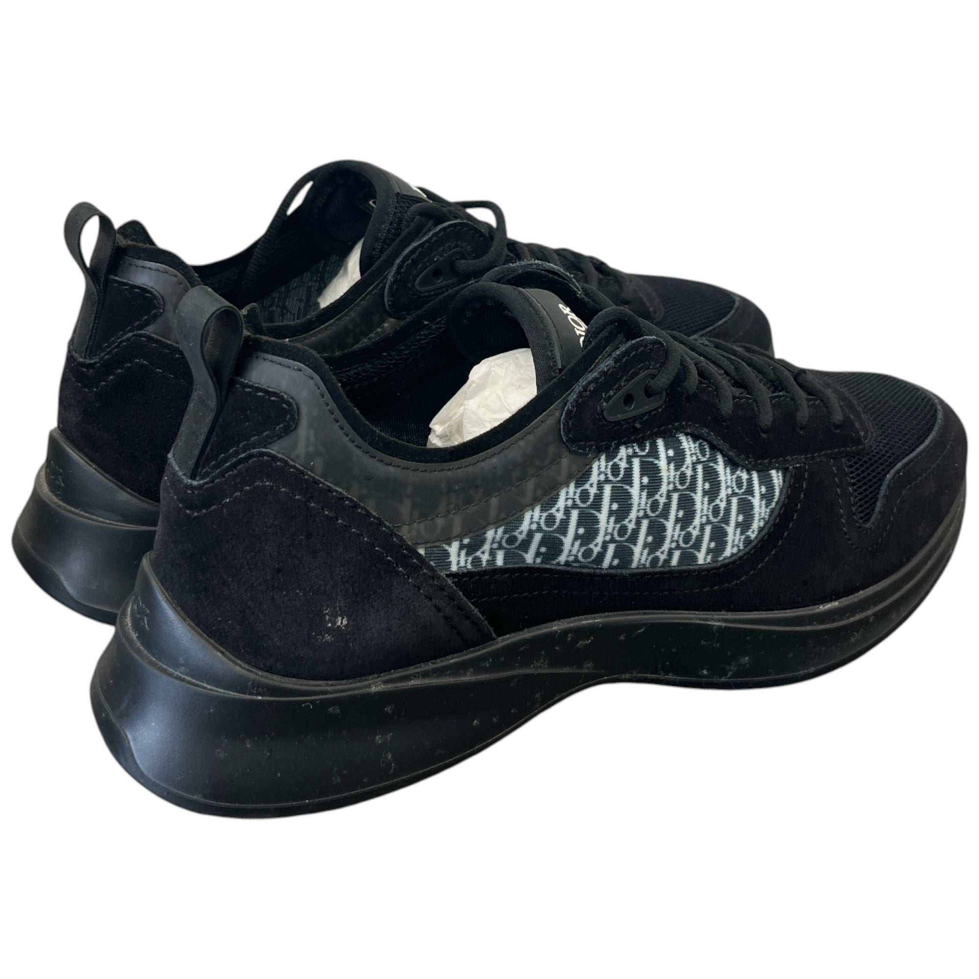 Men's B25 Runner Low Trainers Black Size EU 42.5 / UK 8.5