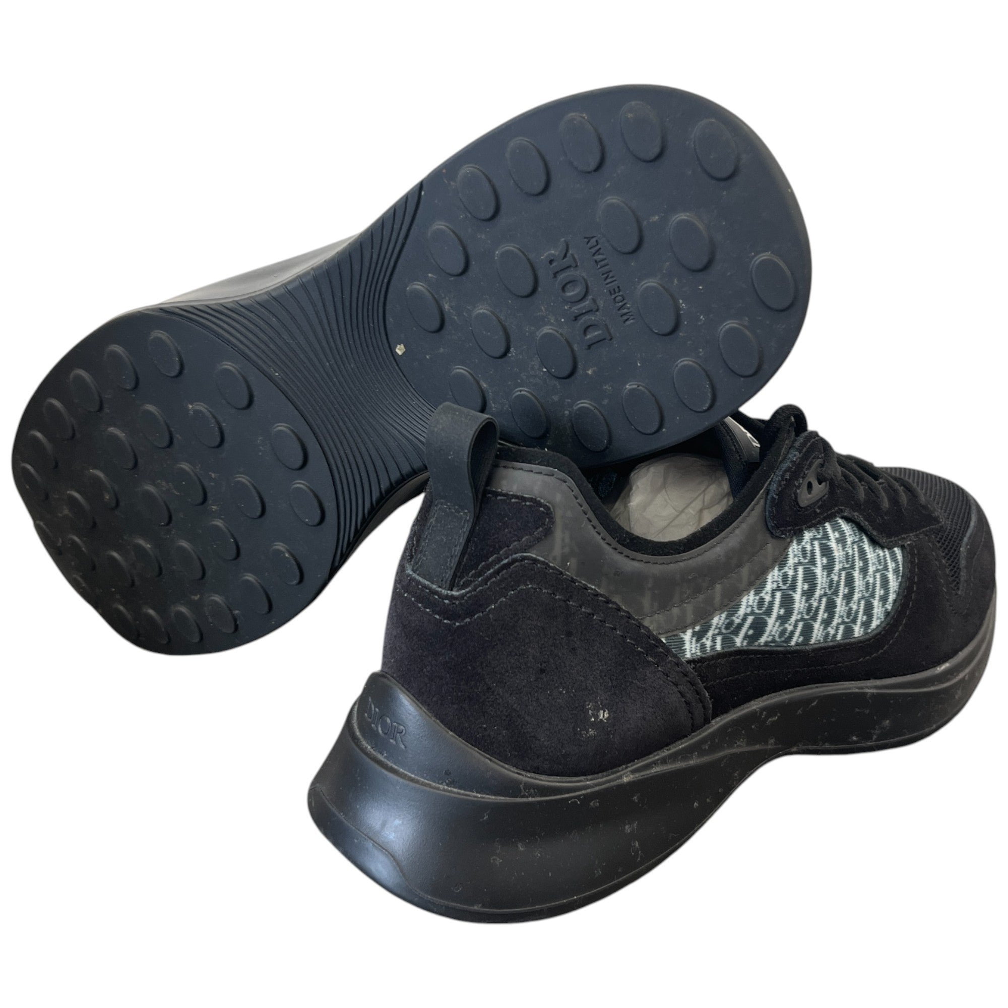 Men's B25 Runner Low Trainers Black Size EU 42.5 / UK 8.5