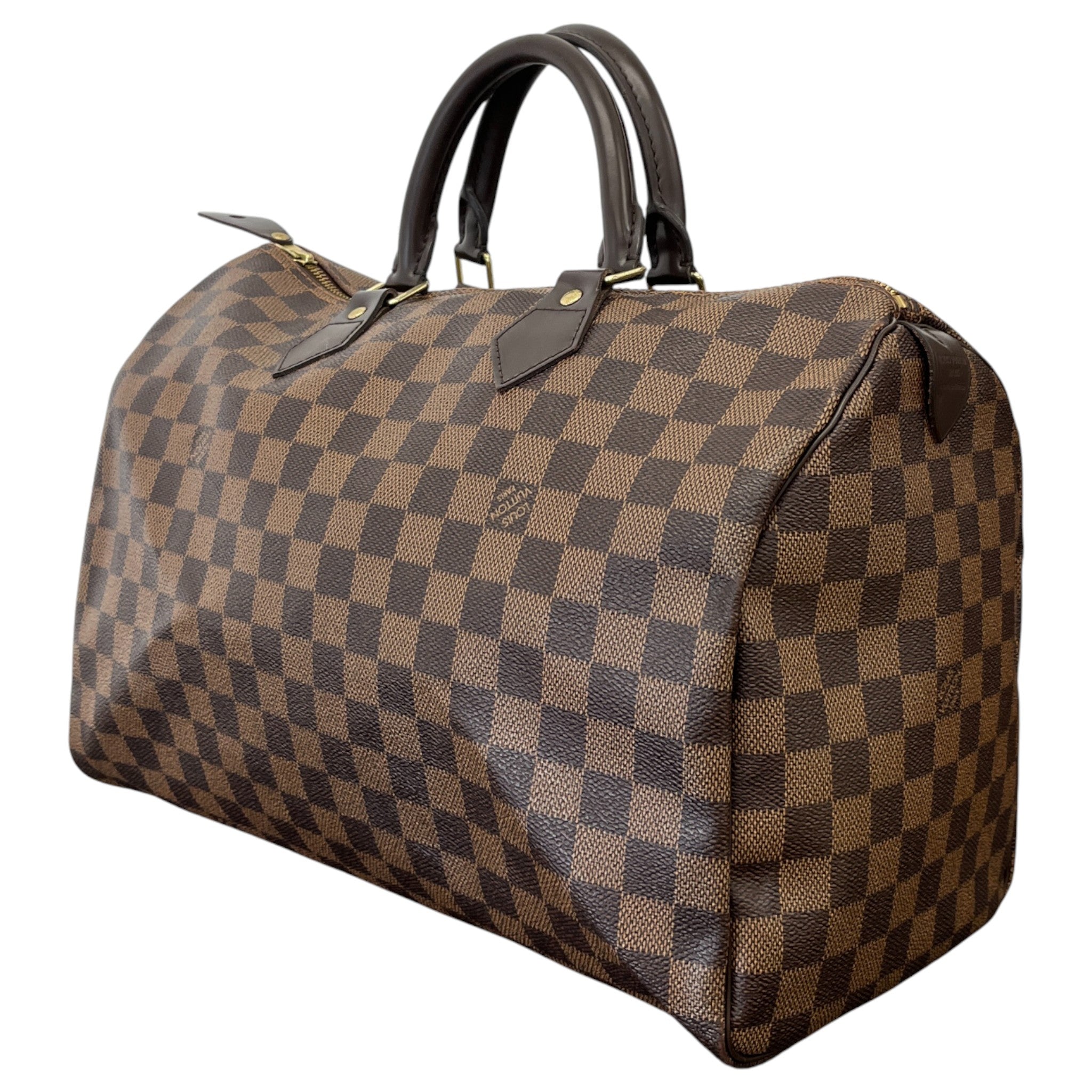 Women's Damier Ebene Speedy 35 Handbag Brown