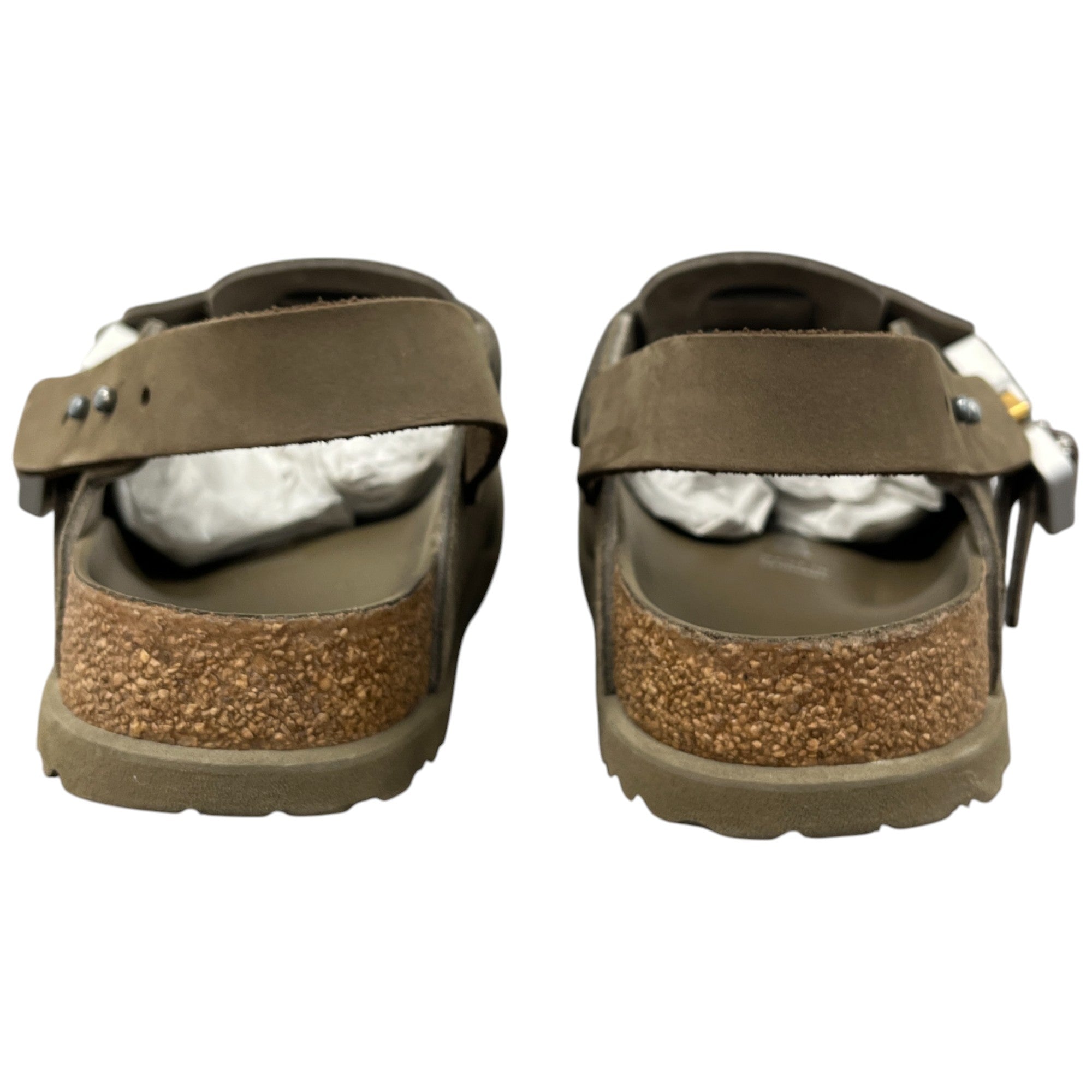 Women's X Birkenstock Tokio Mules Khaki Size EU 36 / UK 3