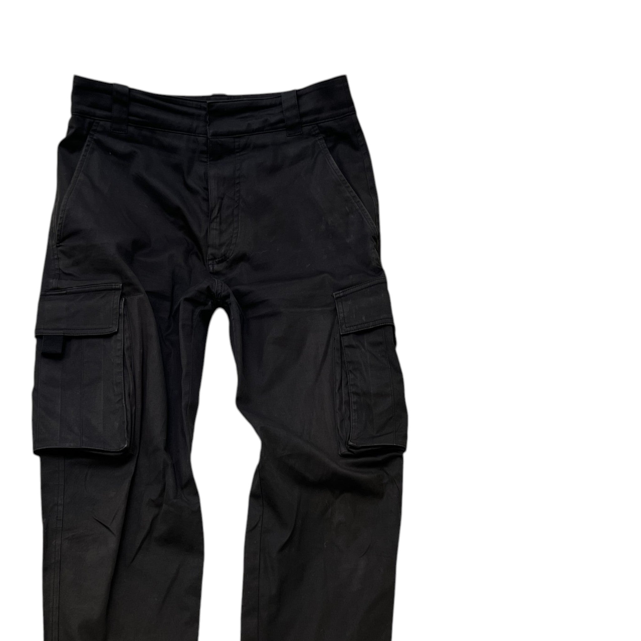 Men's Logo Cargos Black Size XS