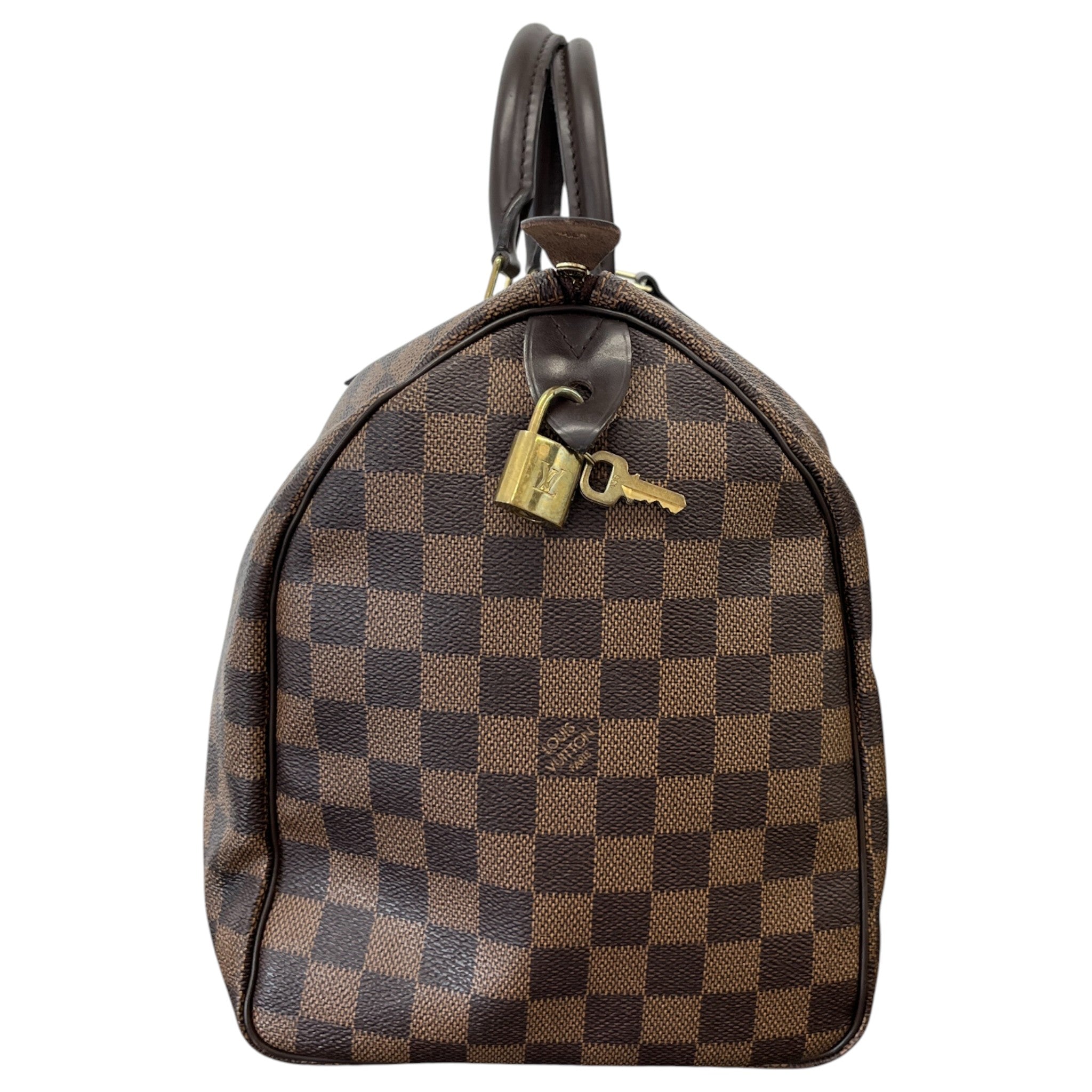 Women's Damier Ebene Speedy 35 Handbag Brown