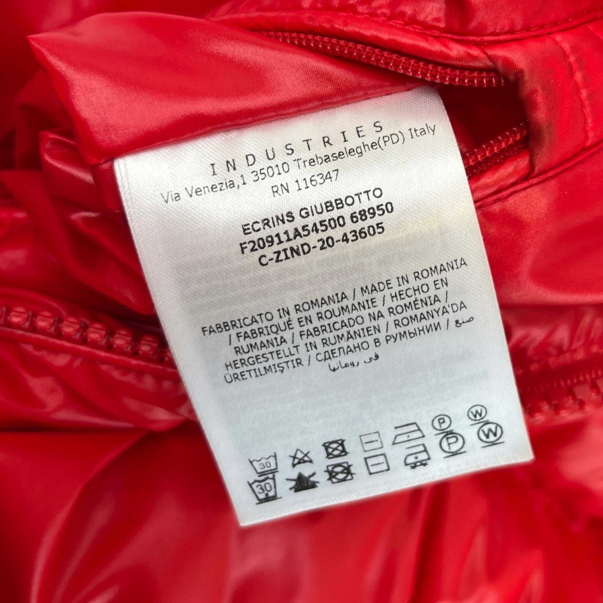 Men's Ecrins Down Jacket Red Size 4 / XL