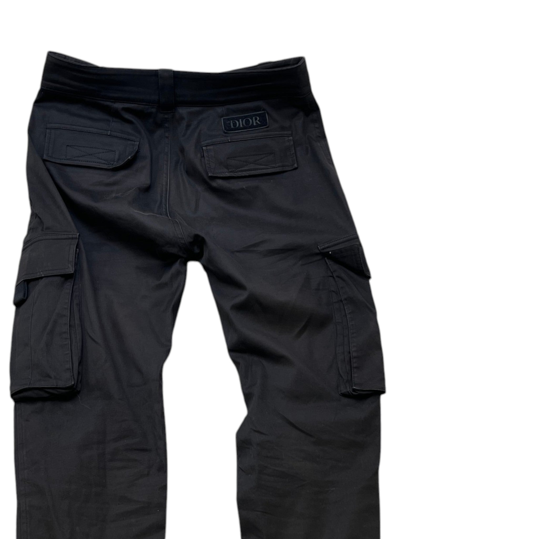 Men's Logo Cargos Black Size XS