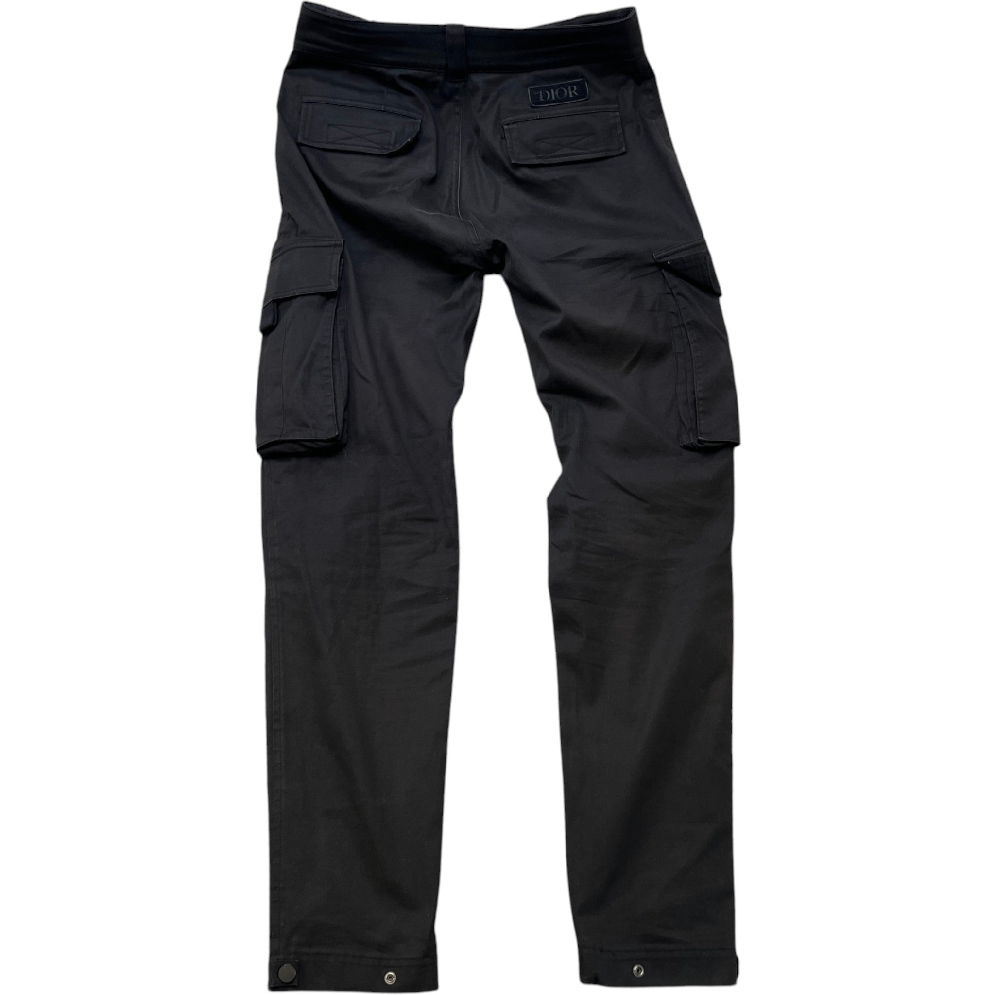 Men's Logo Cargos Black Size XS