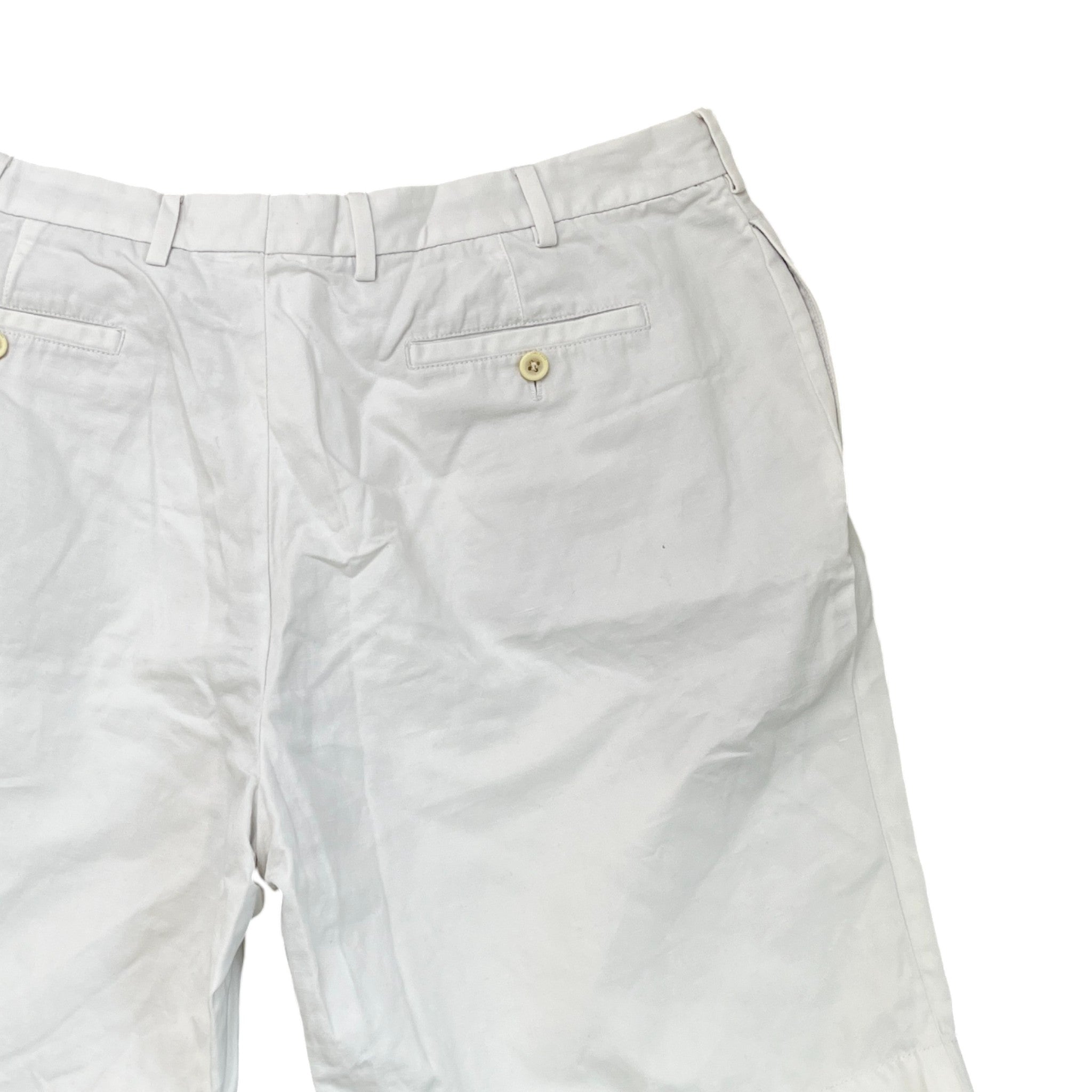 Men's Linen Shorts White Size IT 56 / UK 40