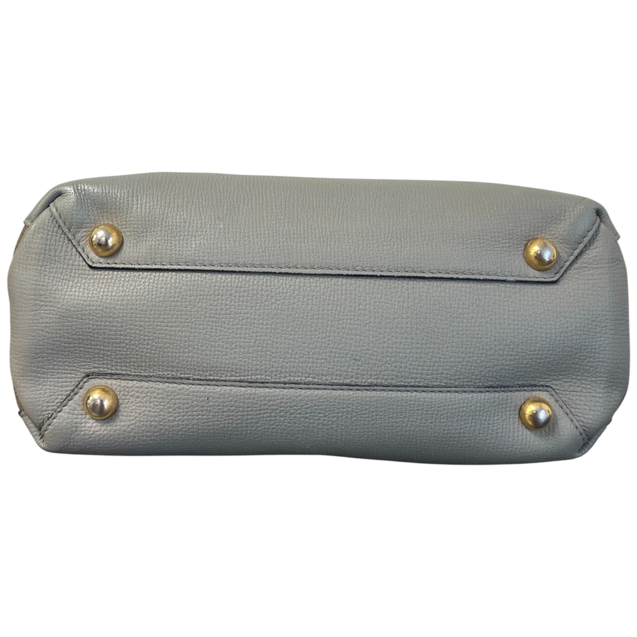 Women's Checkered Banner Handbag Grey