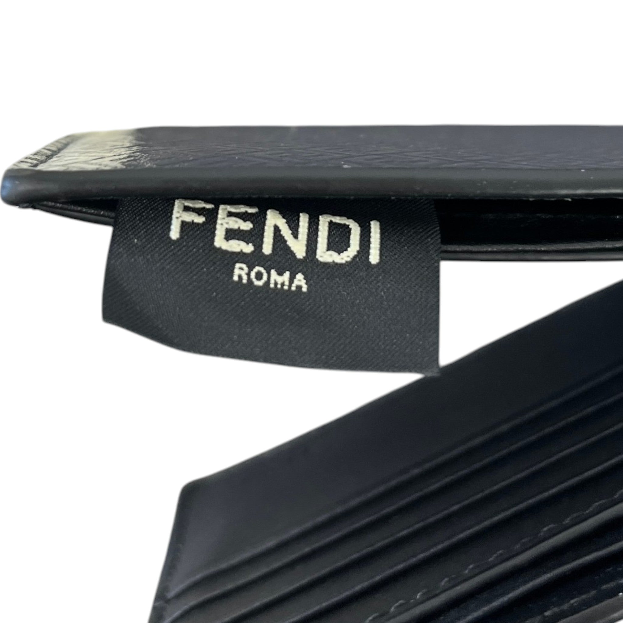 Men's Ff Embrossed Wallet Navy