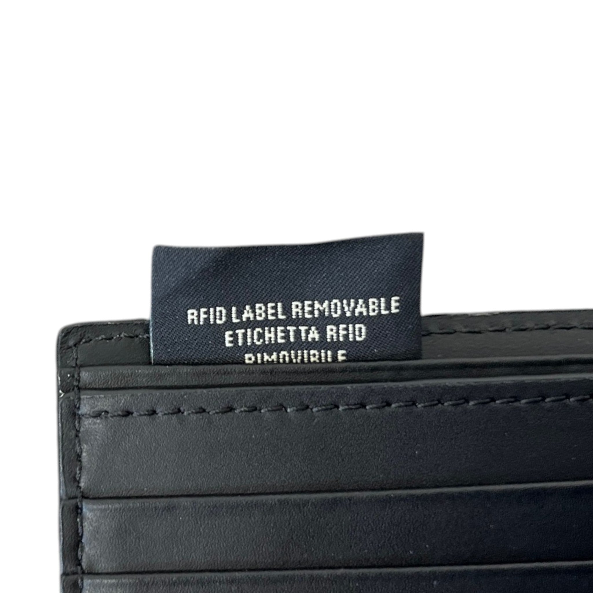 Men's Ff Embrossed Wallet Navy