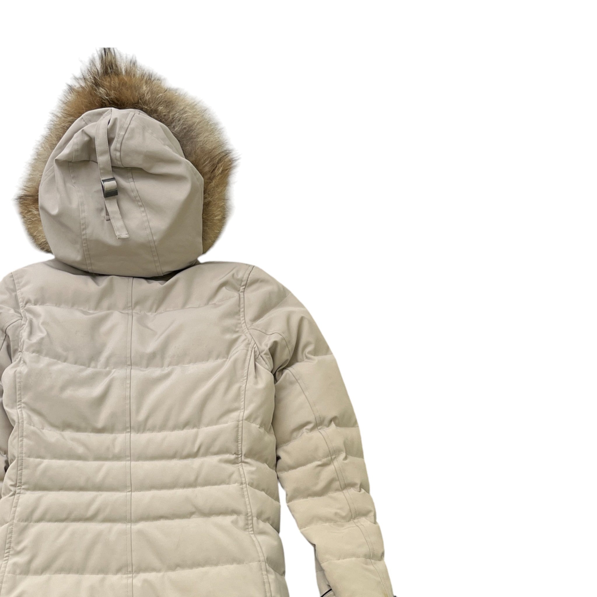 Women's Lorette Down Jacket Beige Size S