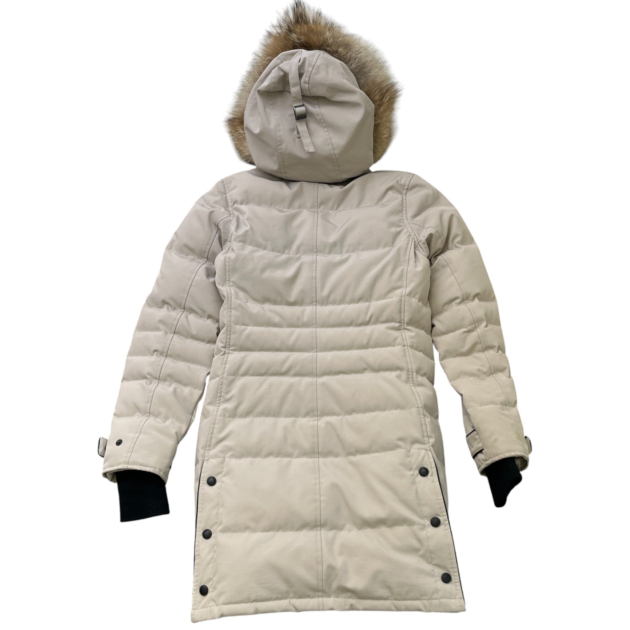 Women's Lorette Down Jacket Beige Size S