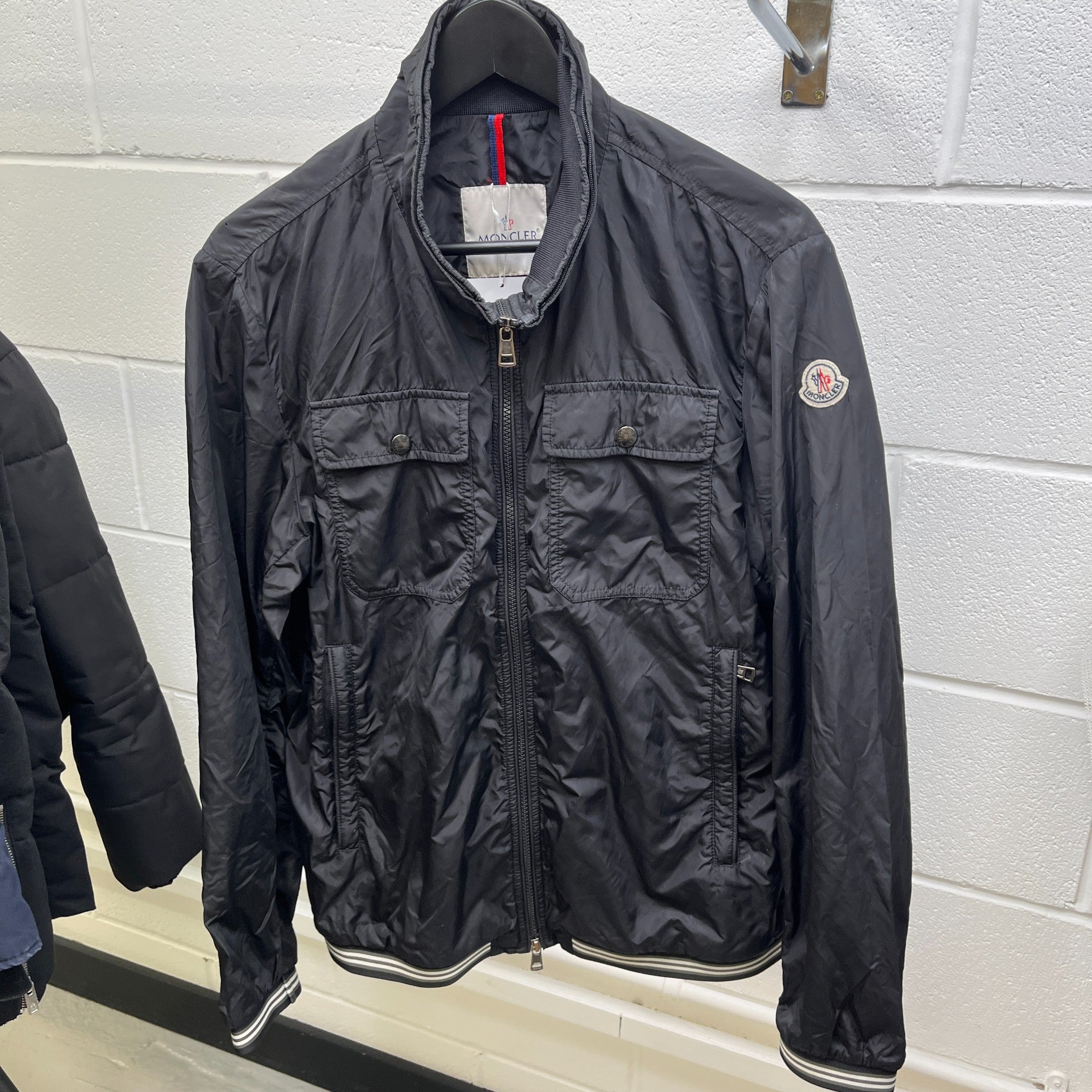 Men's Jeanluc Windbreaker Black Size 4 / XL