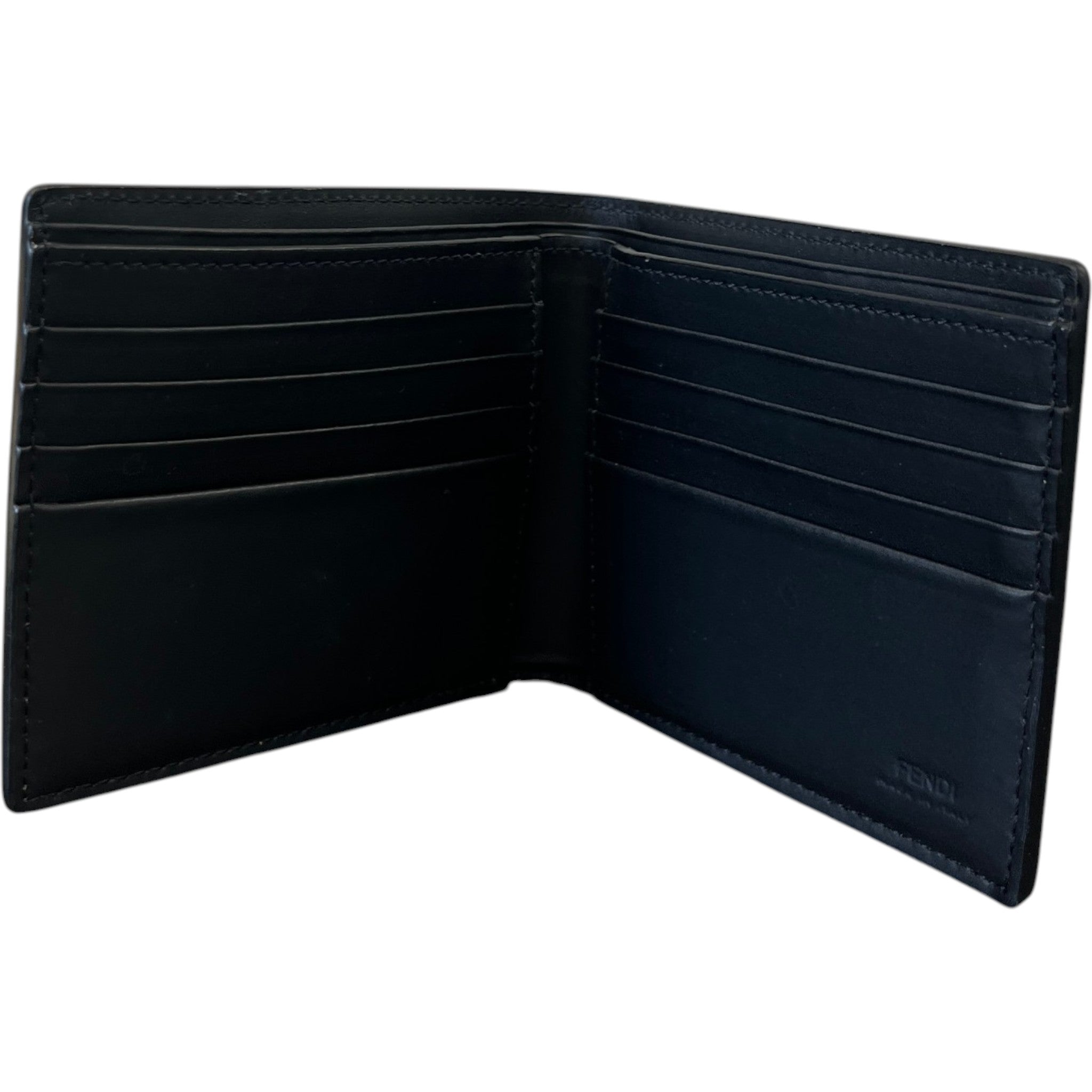 Men's Ff Embrossed Wallet Navy