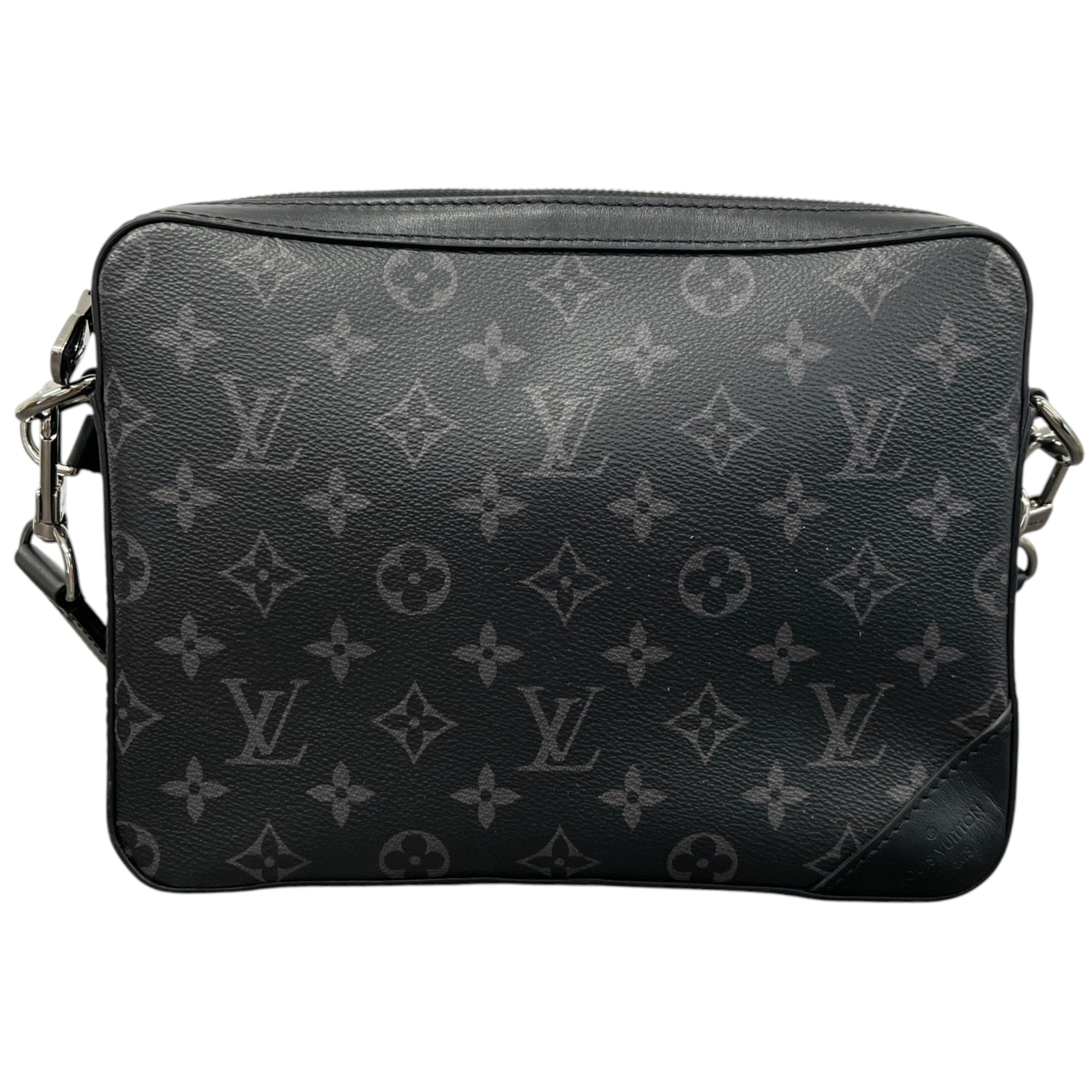 Men's Monogram Eclipse Trio Messenger Bag Black