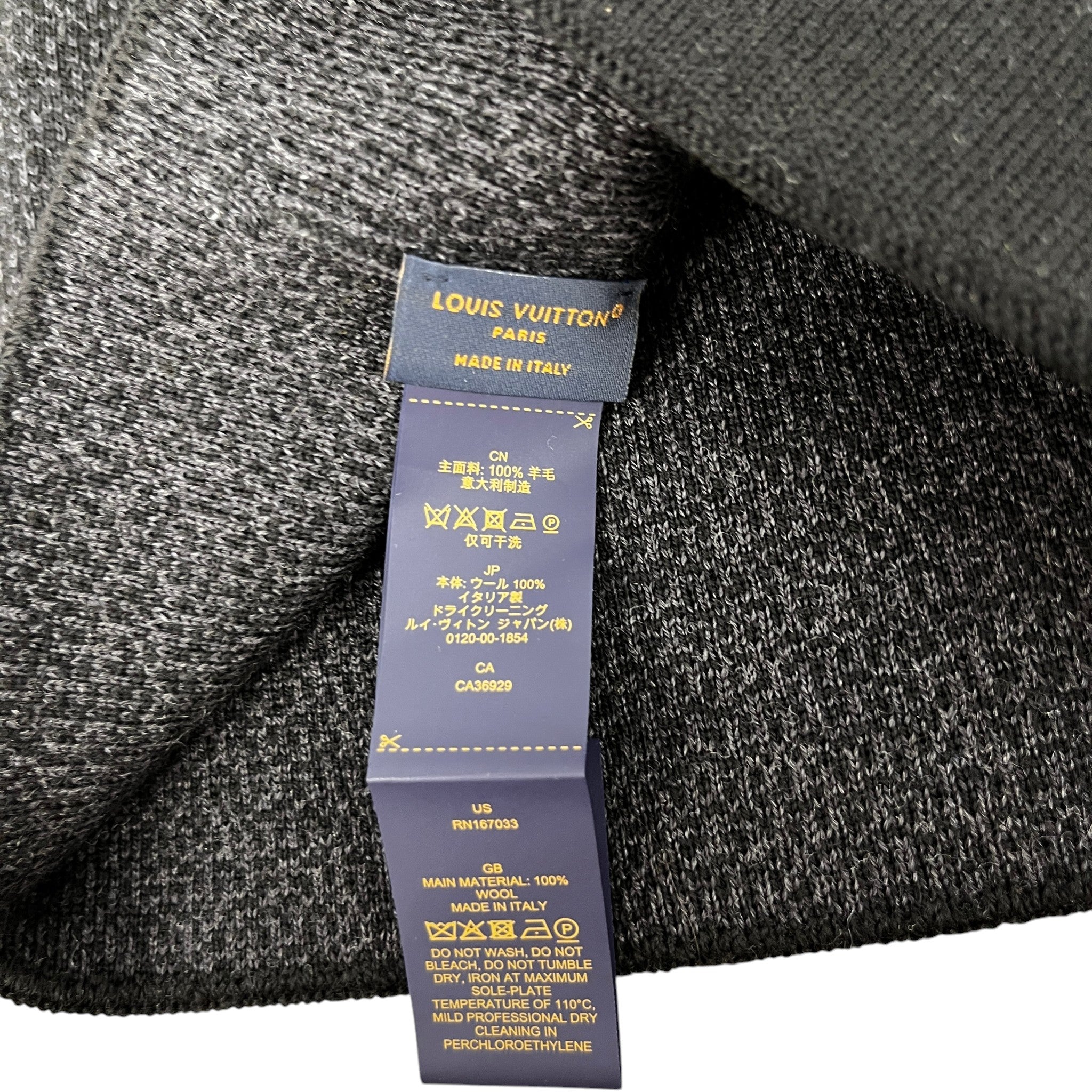 Men's My Monogram Eclipse Hat Black