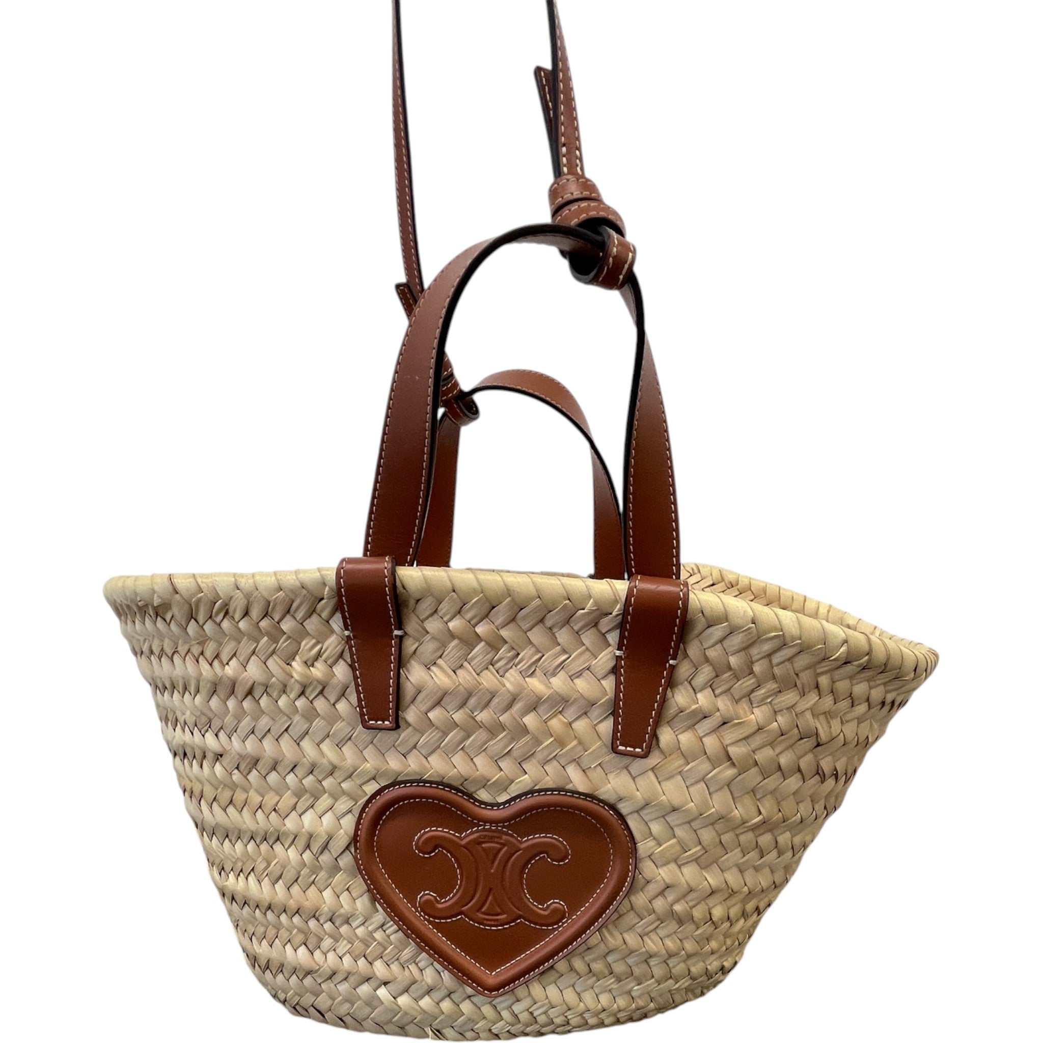 Women's Raffier Panier Teen Triomphe Basket Bag Brown