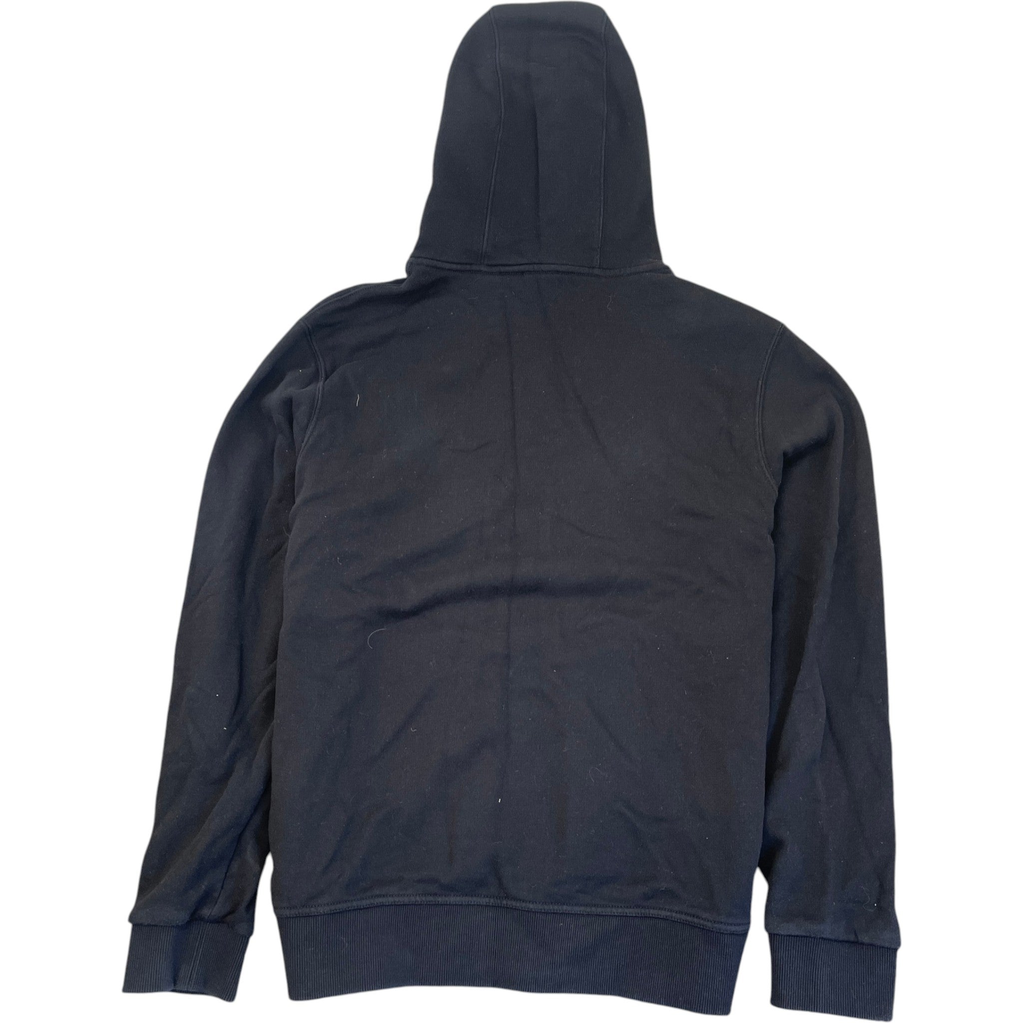 Men's Logo Print Hoodie Black Size M