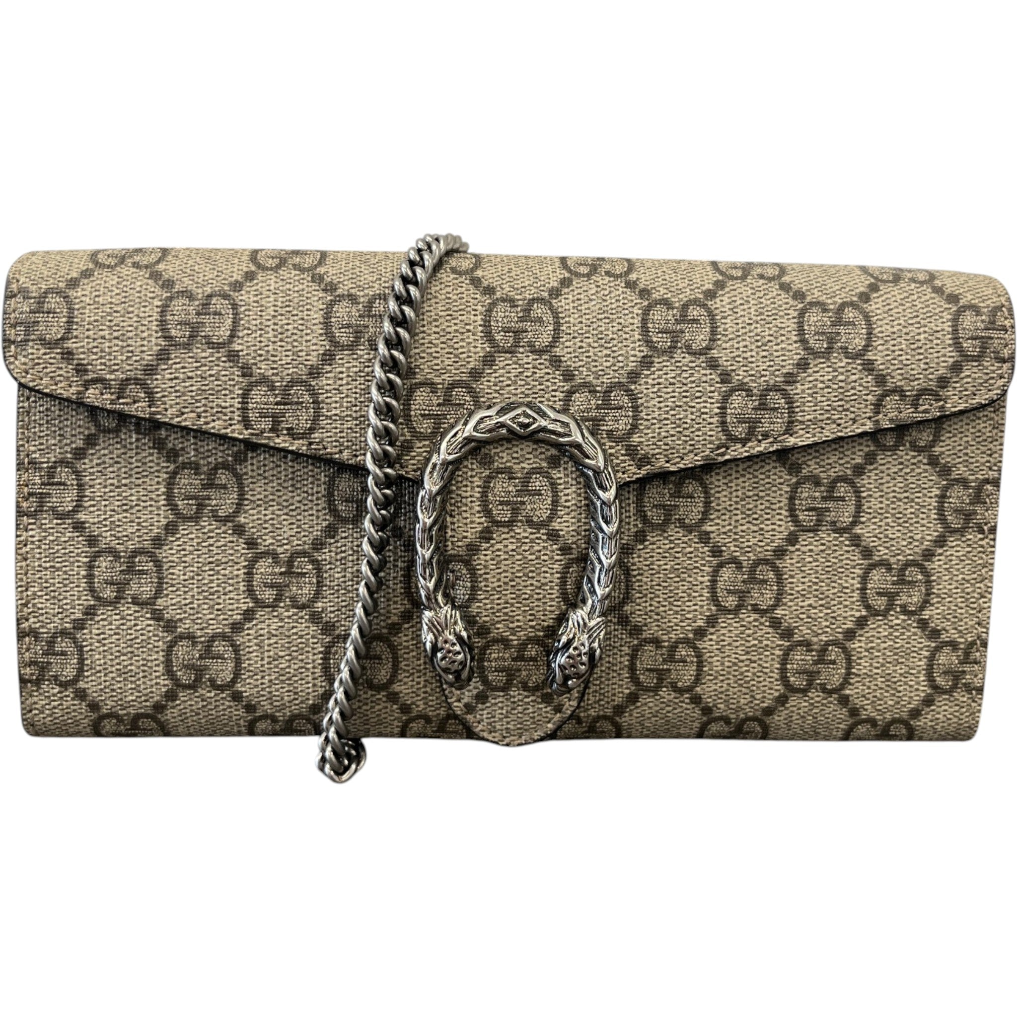 Women's Dionysus Wallet On Chain Bag Beige