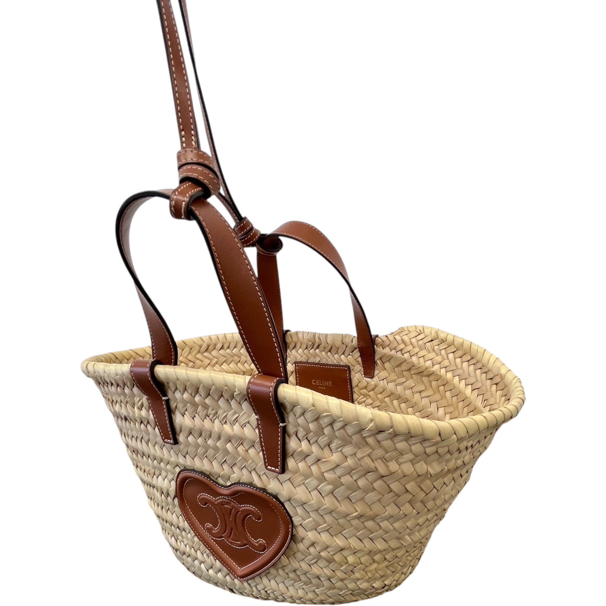 Women's Raffier Panier Teen Triomphe Basket Bag Brown