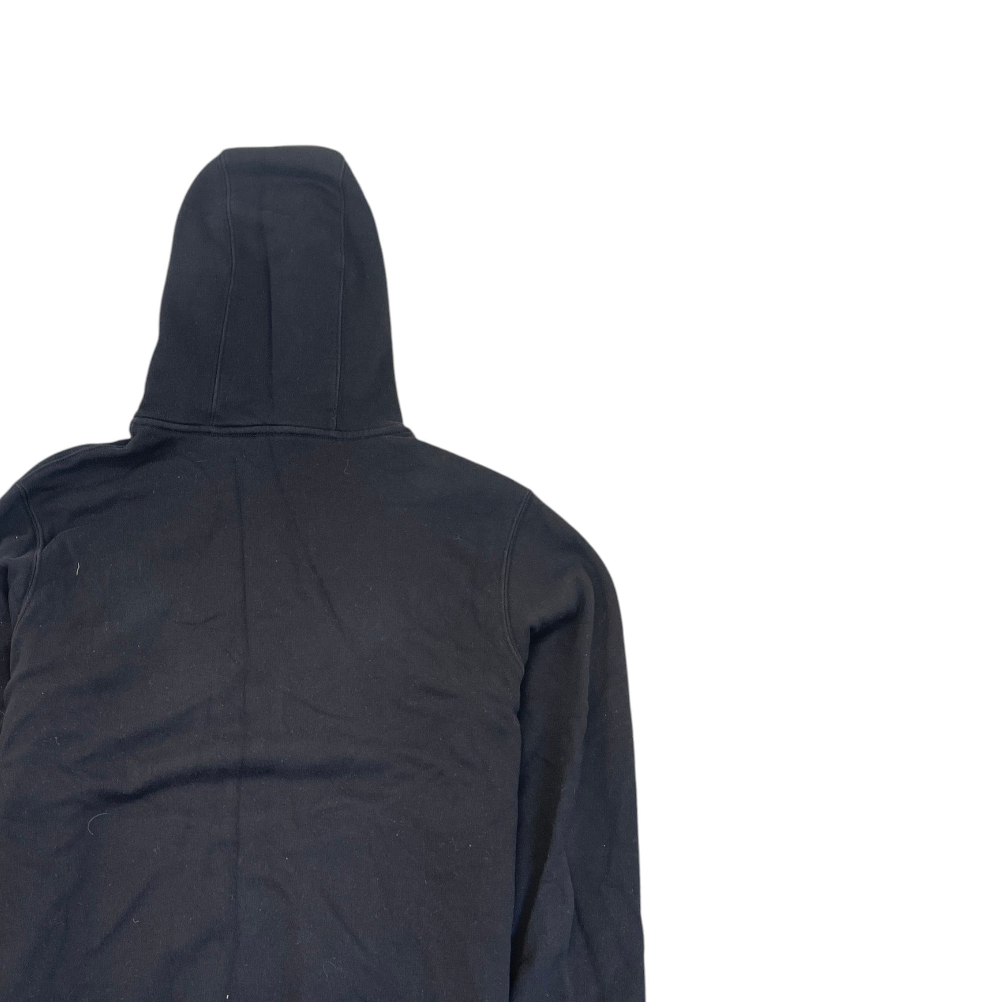 Men's Logo Print Hoodie Black Size M