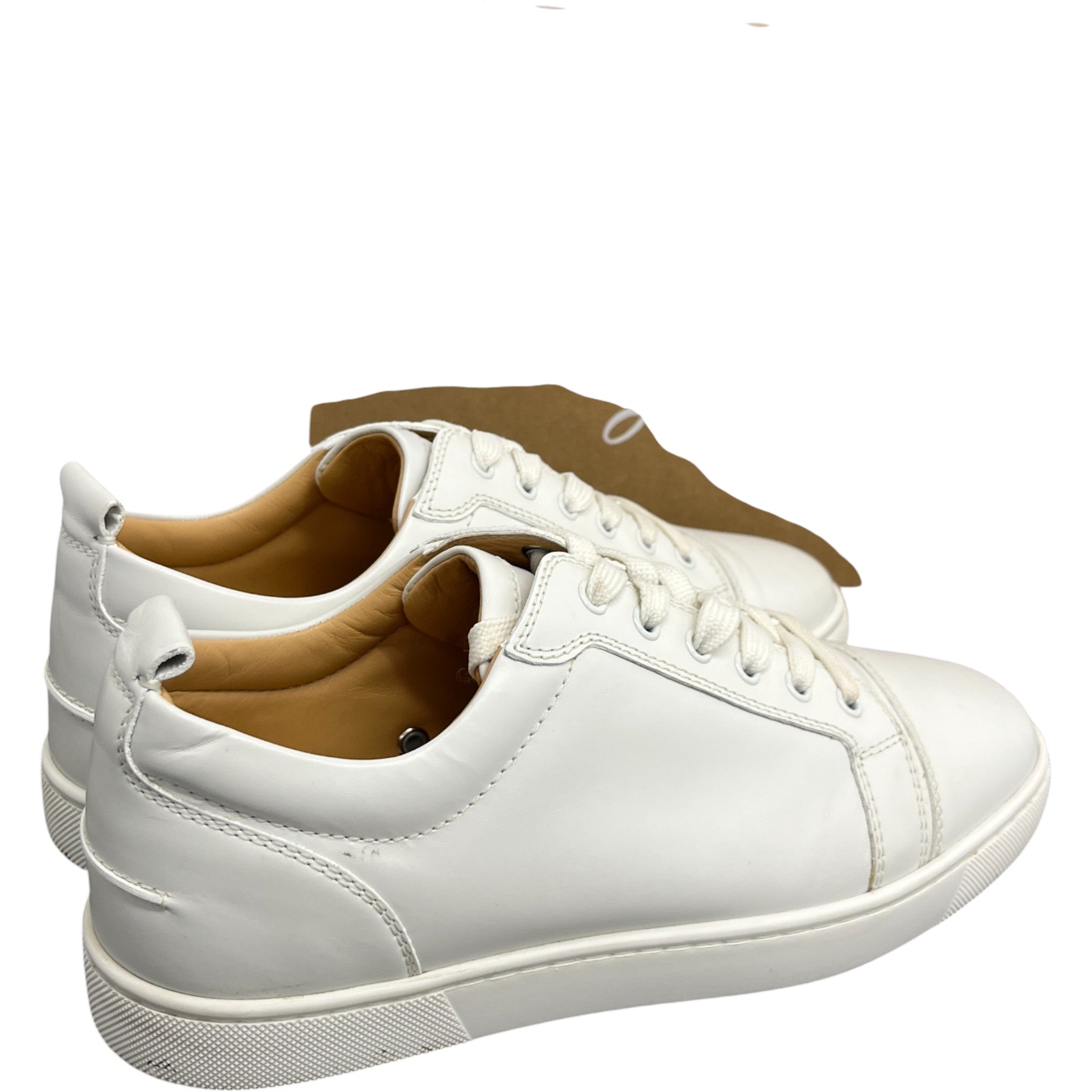 Men's Junior Low Trainers White Size EU 42 / UK 8