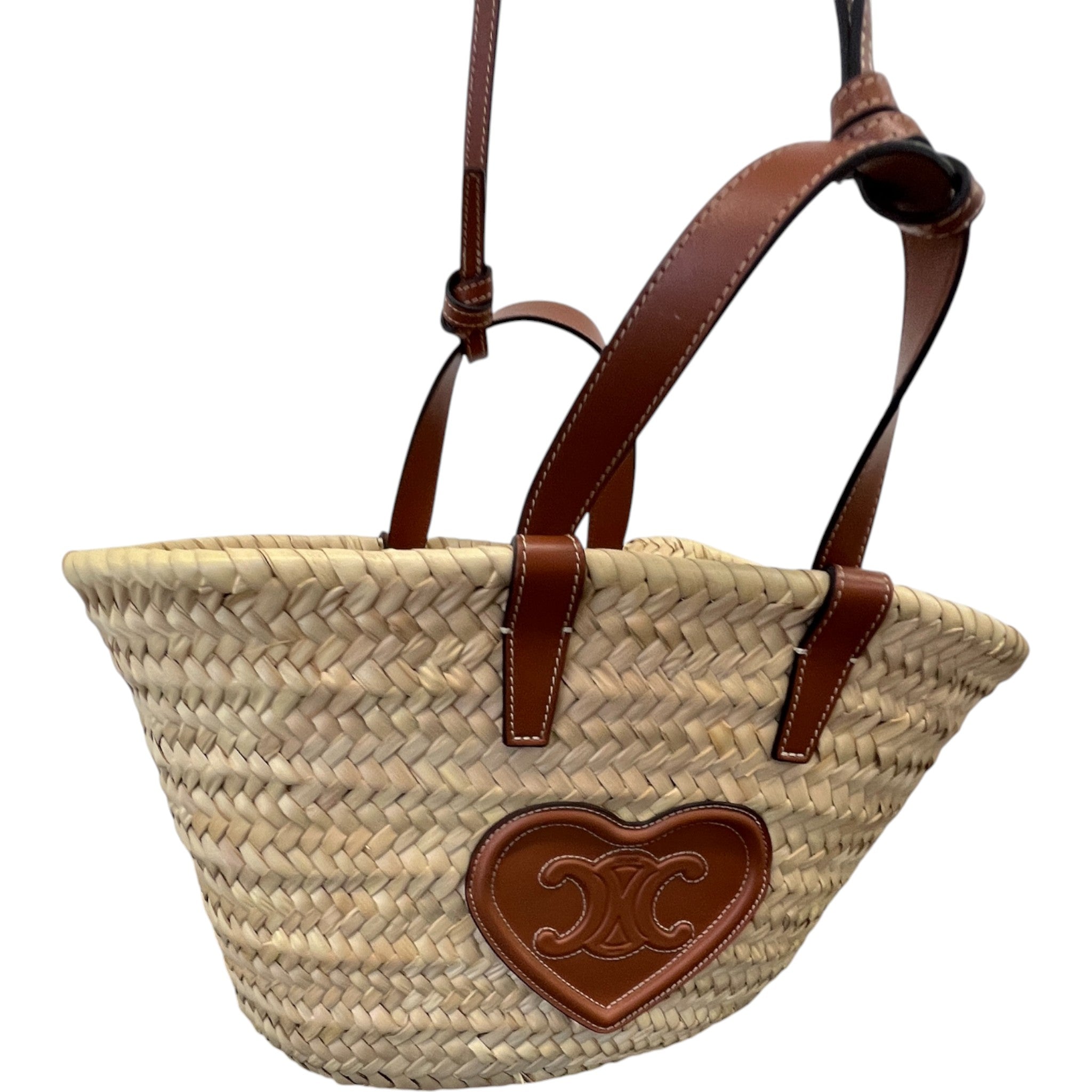 Women's Raffier Panier Teen Triomphe Basket Bag Brown
