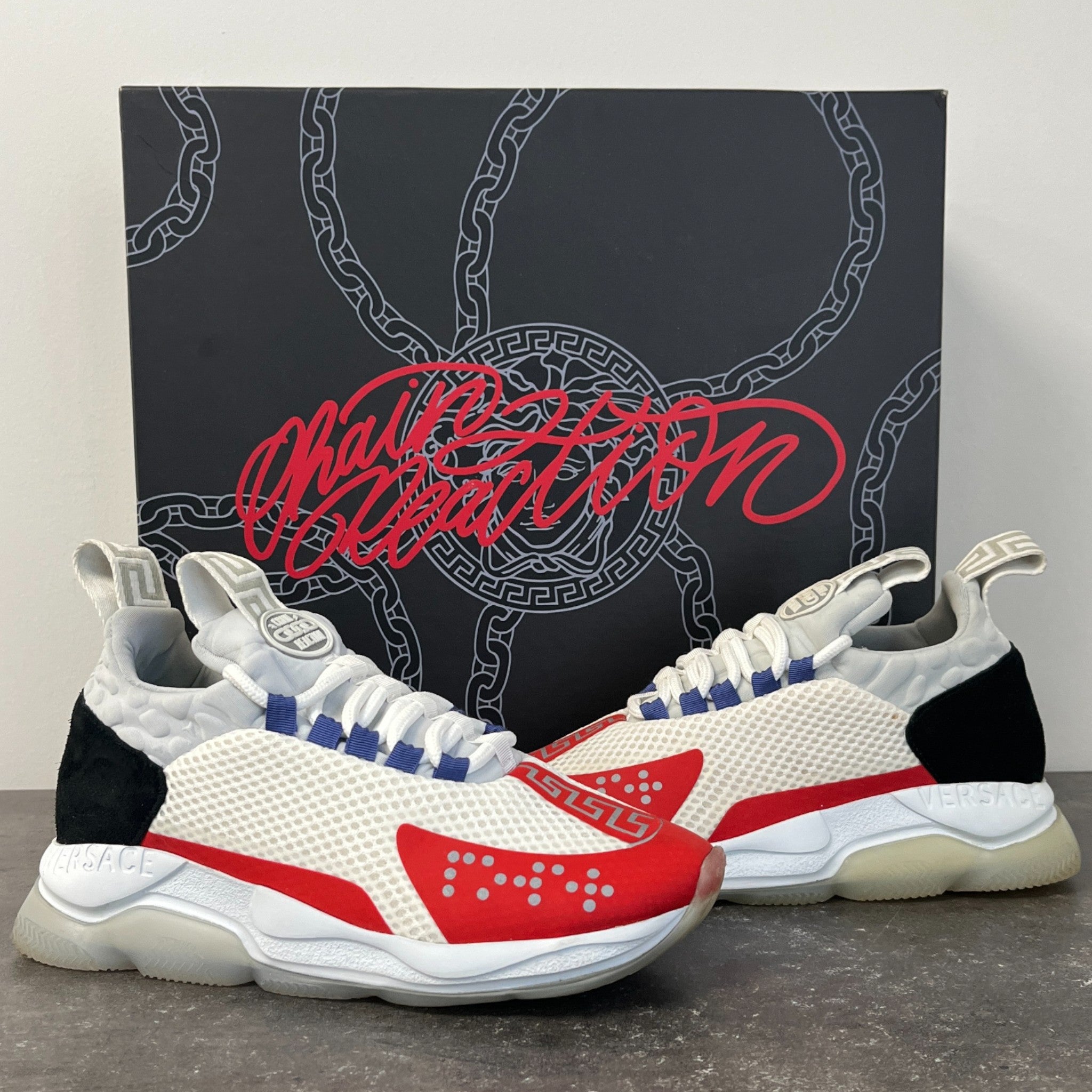 Women's Chain Reaction Low Trainers White Size EU 36 / UK 3