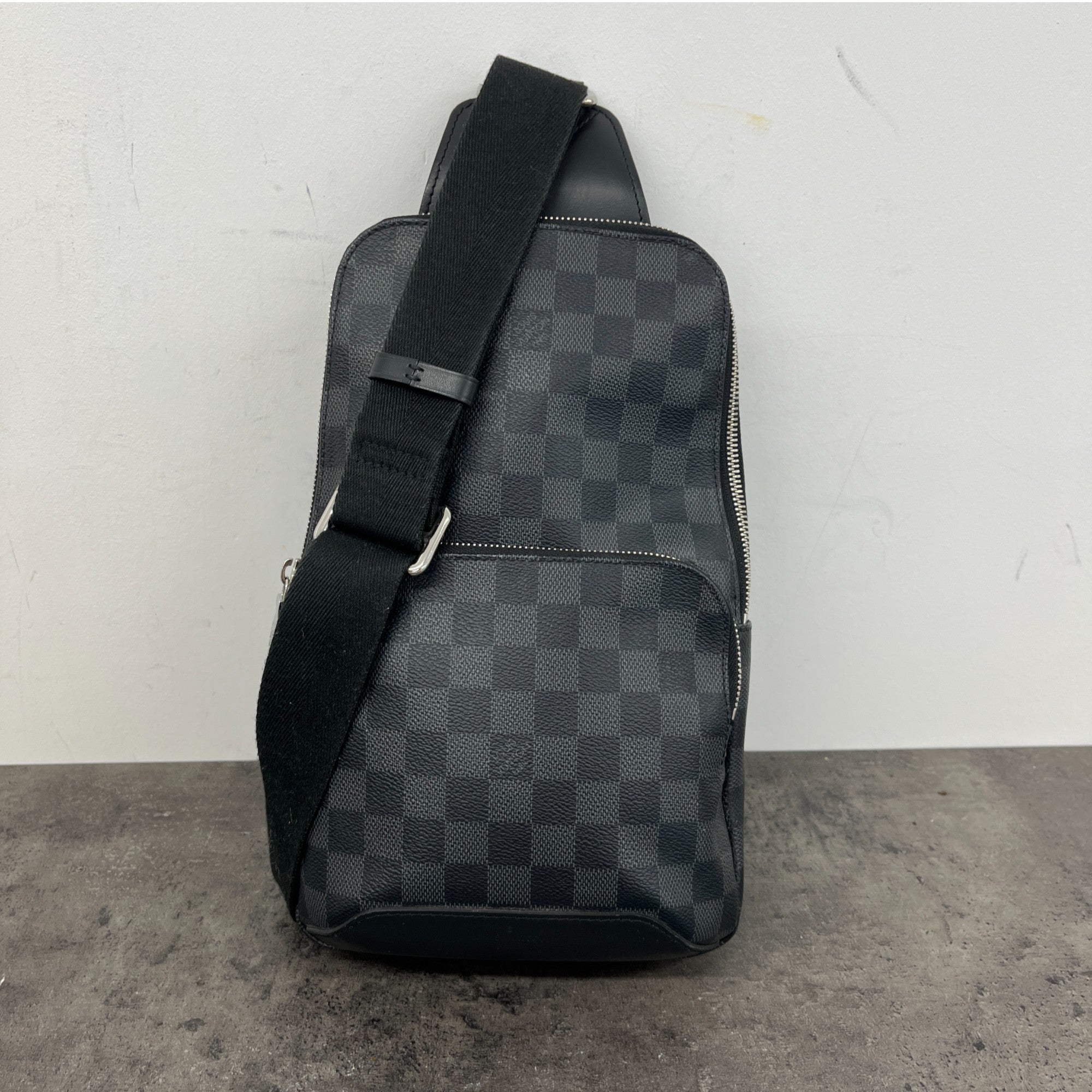 Men's Damier Graphite Avenue Sling N41719 Bag Black
