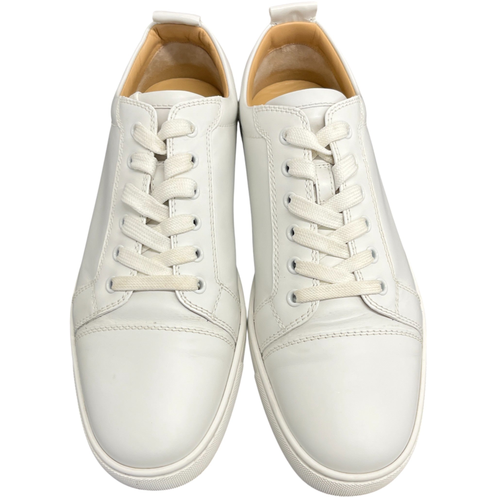 Men's Junior Low Trainers White Size EU 42 / UK 8