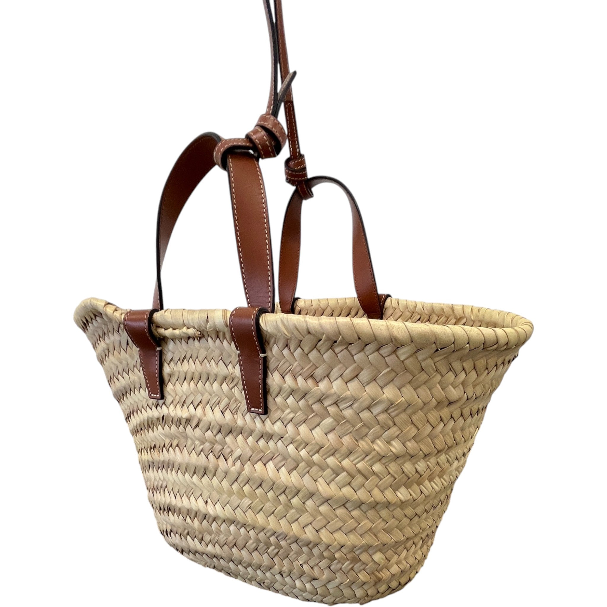 Women's Raffier Panier Teen Triomphe Basket Bag Brown