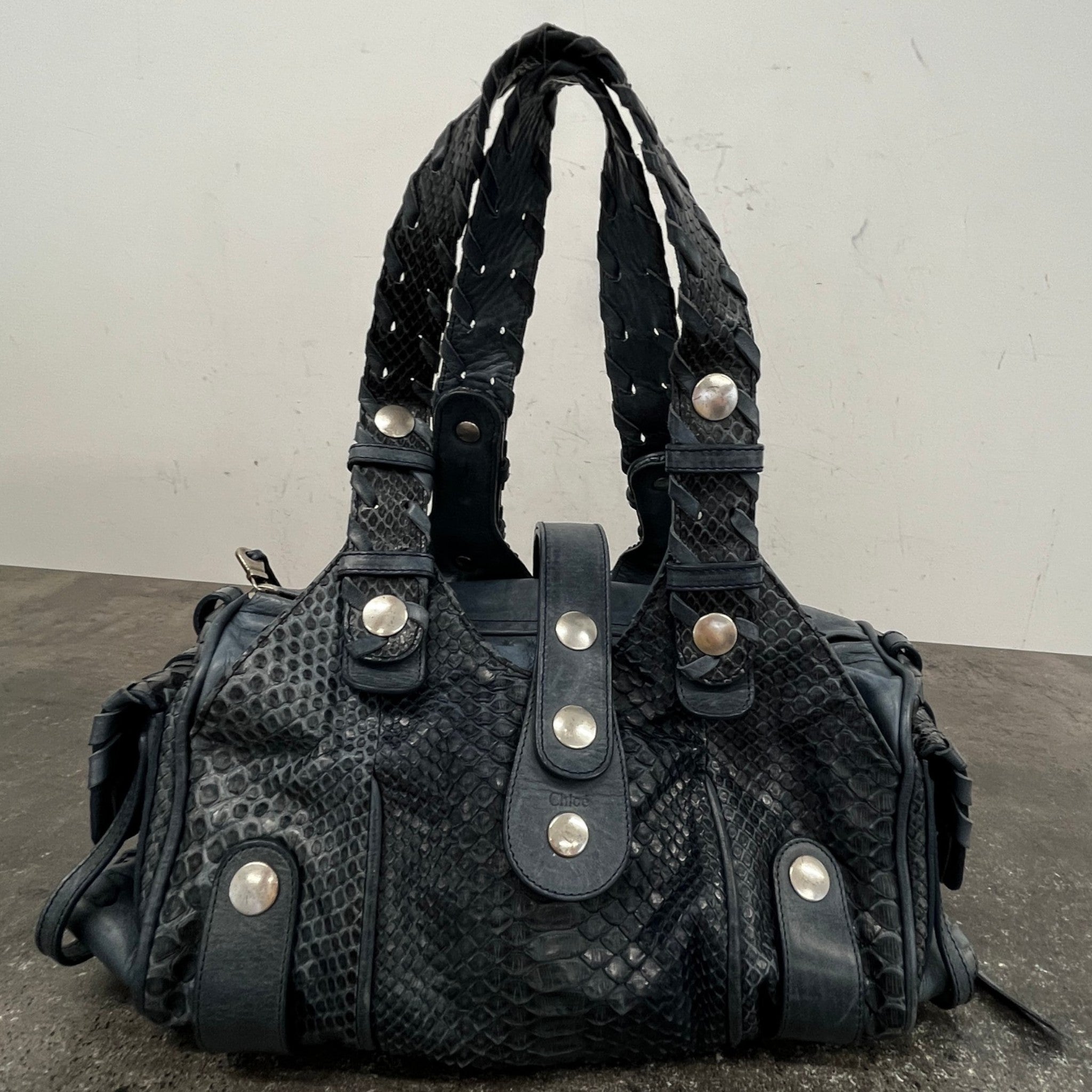 Women's Python Silverado Handbag Blue