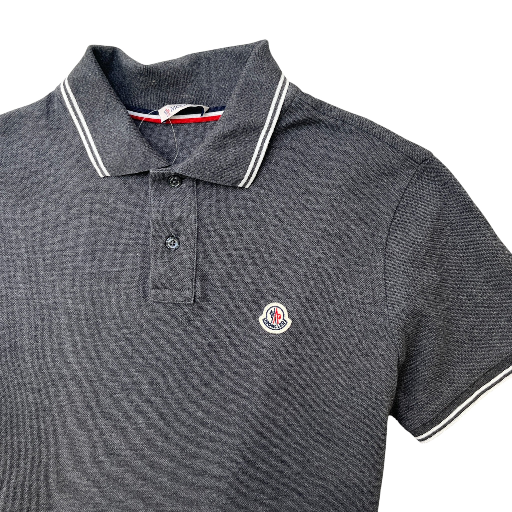 Men's Maglia Polo Shirt Grey Size M