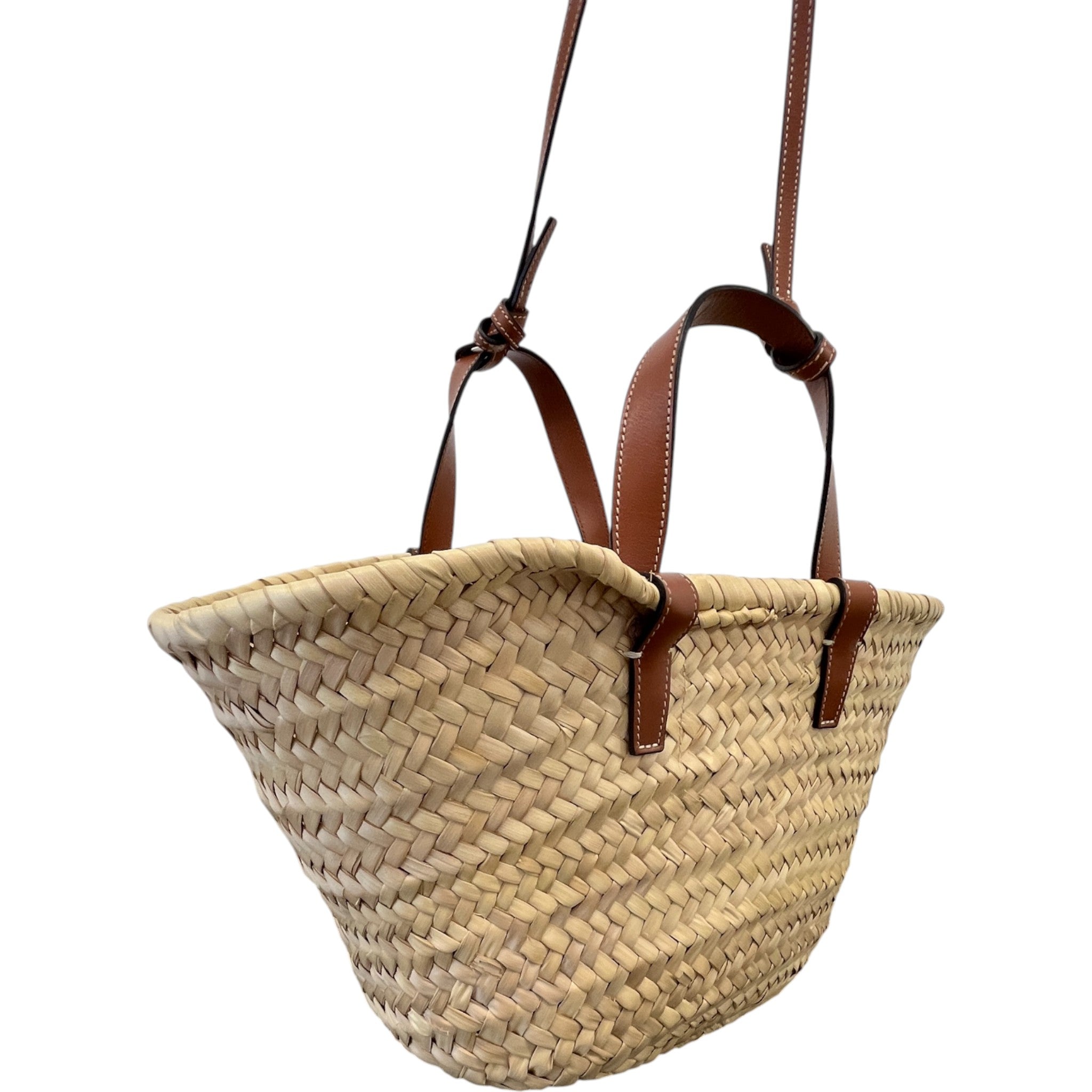 Women's Raffier Panier Teen Triomphe Basket Bag Brown
