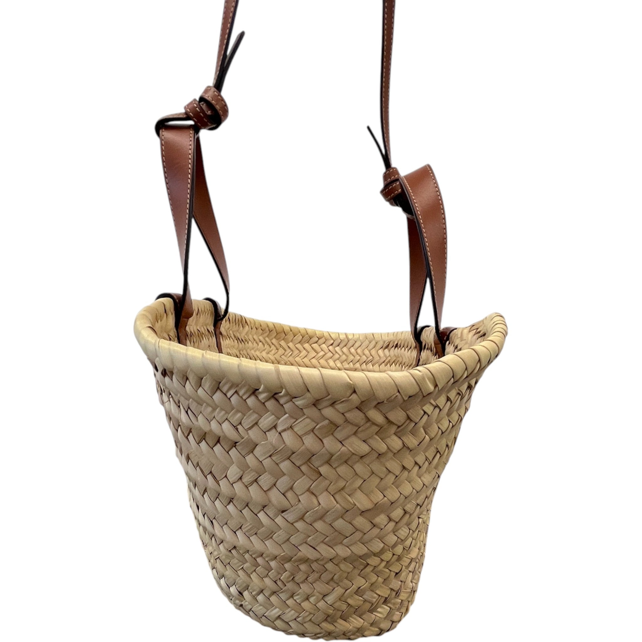 Women's Raffier Panier Teen Triomphe Basket Bag Brown