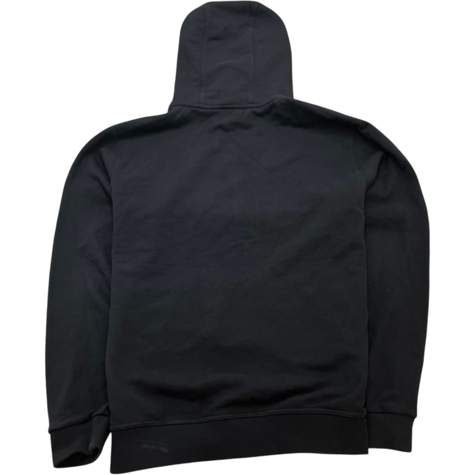 Men's Logo Print Hoodie Black Size L